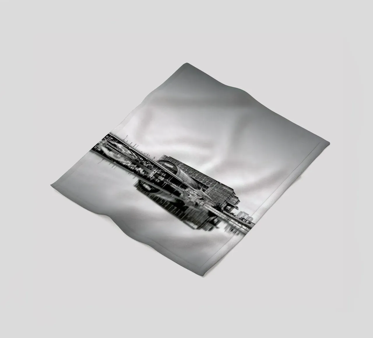 Main Station - Berlin fleecedeken van Håggard Photography | Ronny Behnert