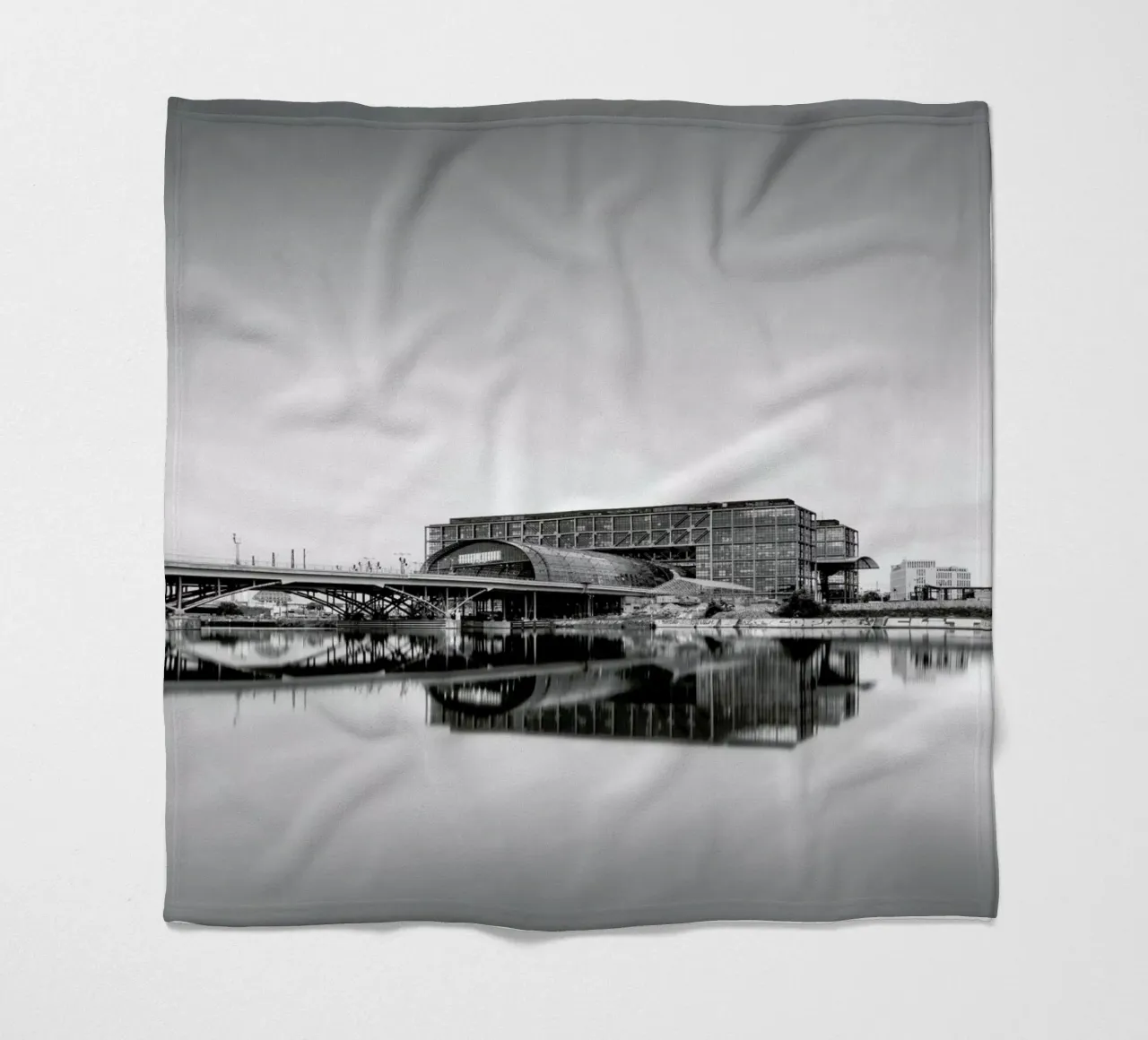 Main Station - Berlin fleecedeken van Håggard Photography | Ronny Behnert