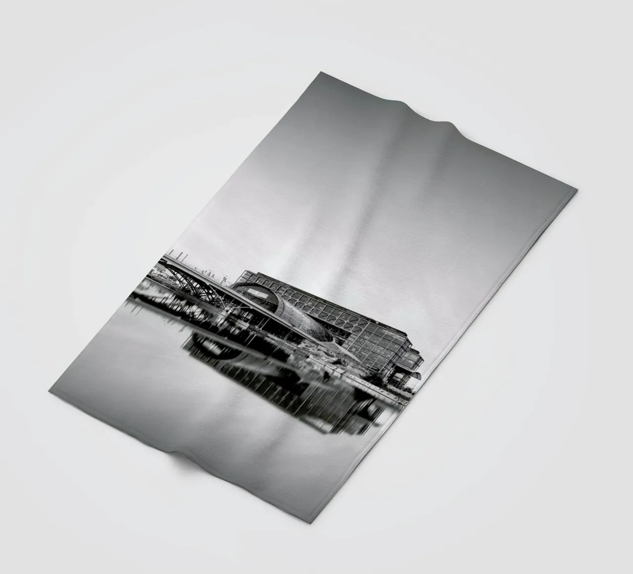 Main Station - Berlin fleecedeken van Håggard Photography | Ronny Behnert