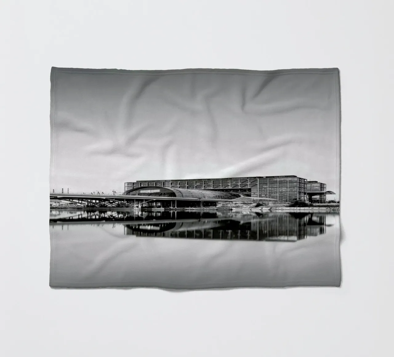 Main Station - Berlin fleecedeken van Håggard Photography | Ronny Behnert