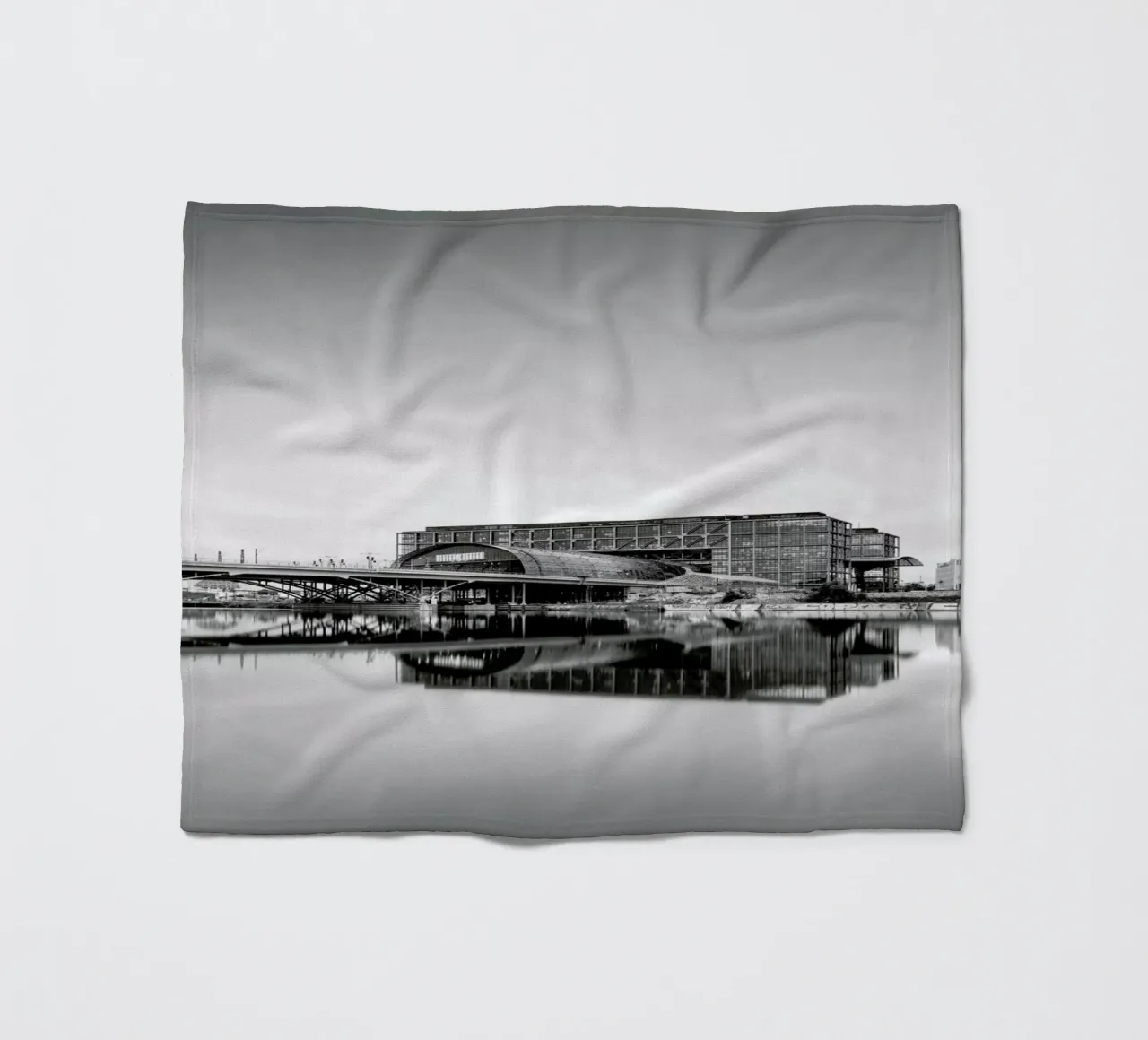 Main Station - Berlin fleecedeken van Håggard Photography | Ronny Behnert