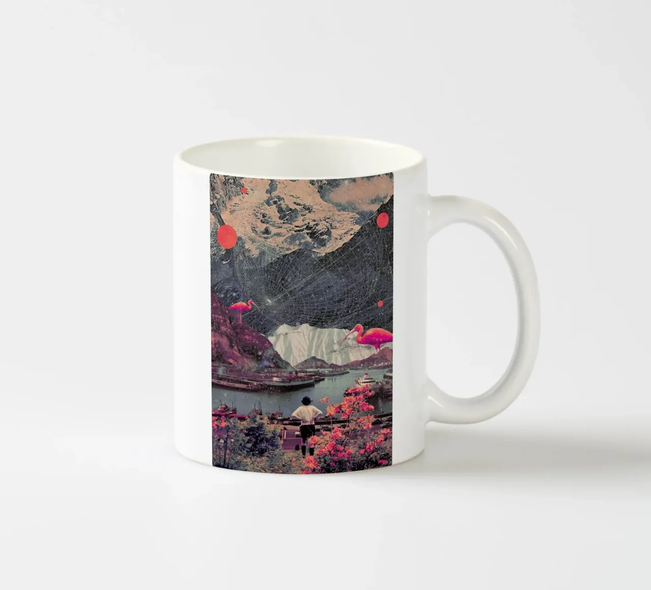 My Choices Left Me Alone tazza in ceramica da Frank Moth