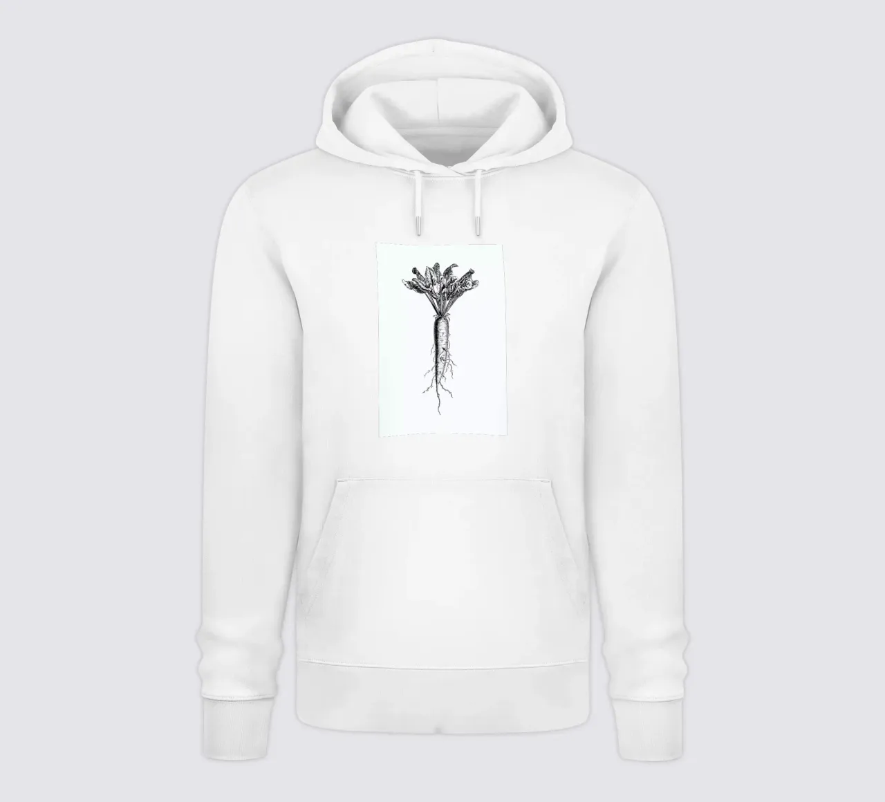 Beetroot hoodie van Flora & Fauna