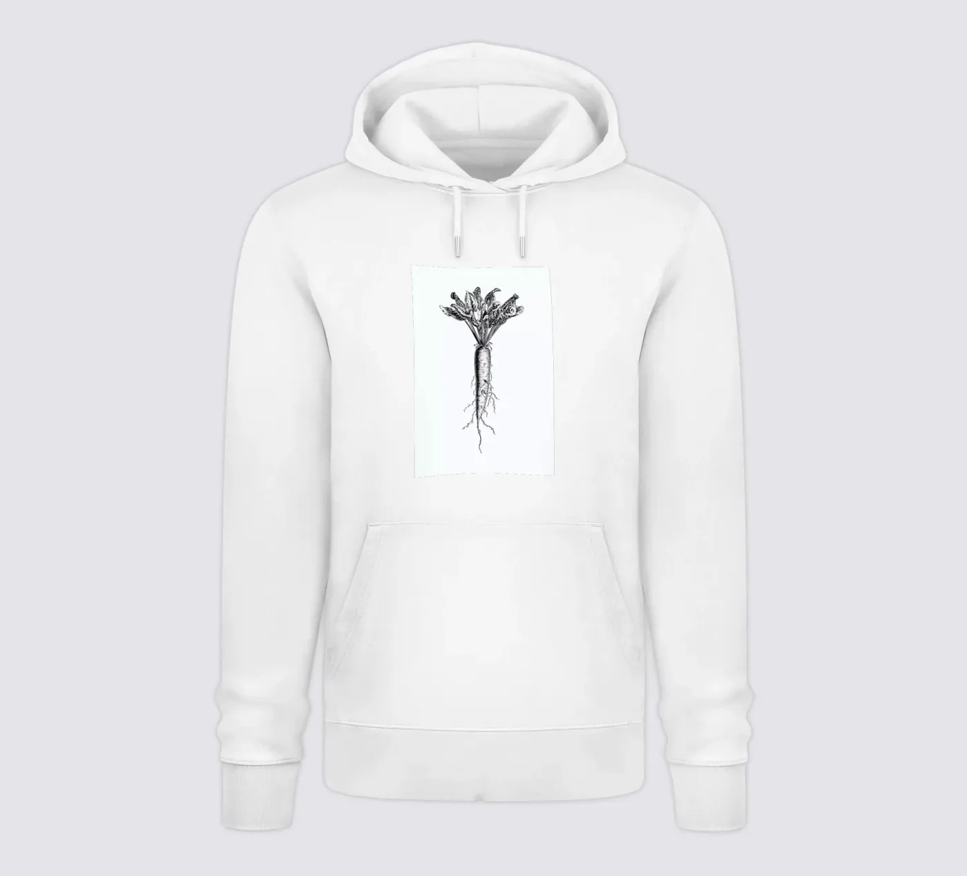 Beetroot hoodie van Flora & Fauna