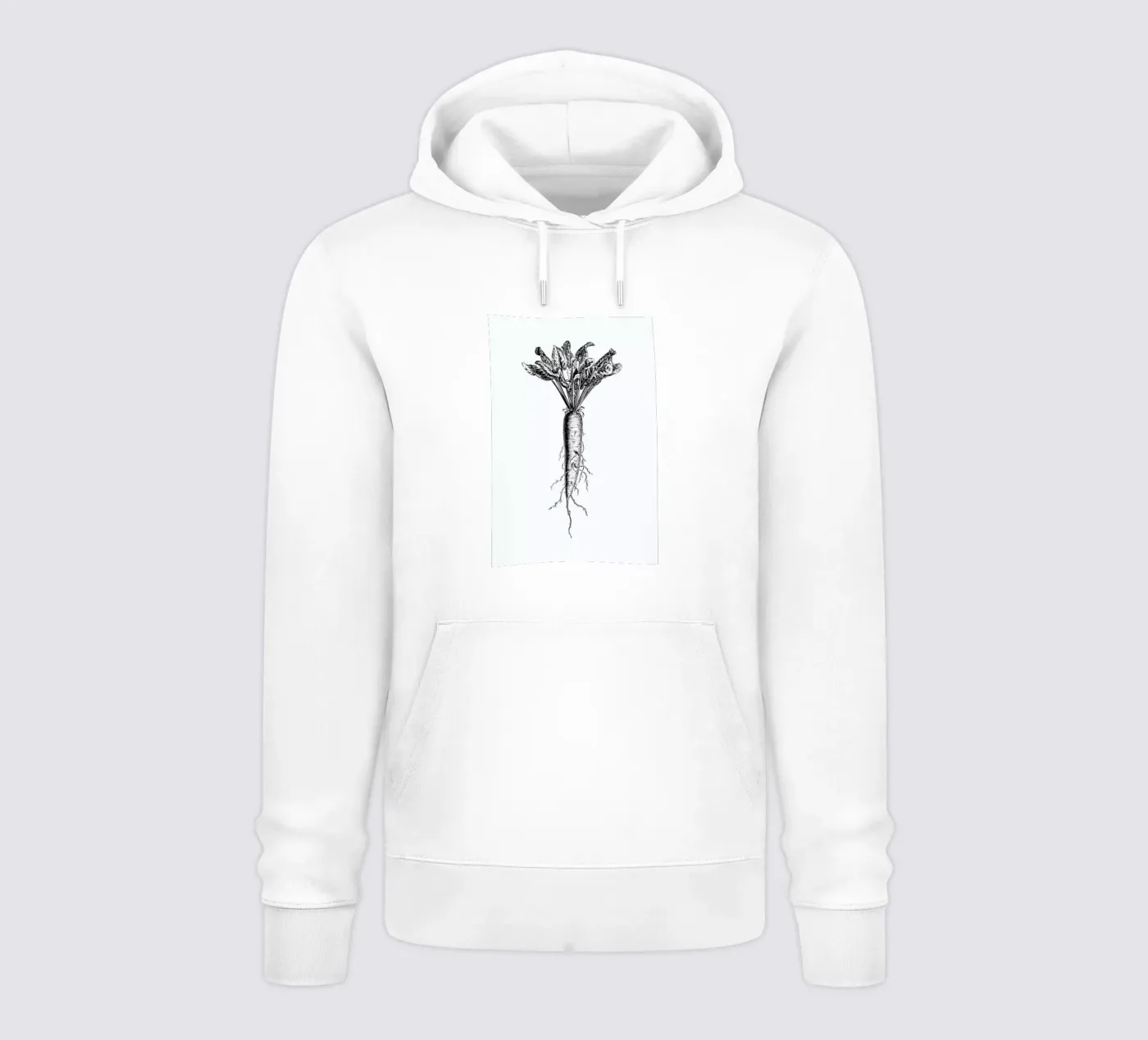 Beetroot hoodie van Flora & Fauna