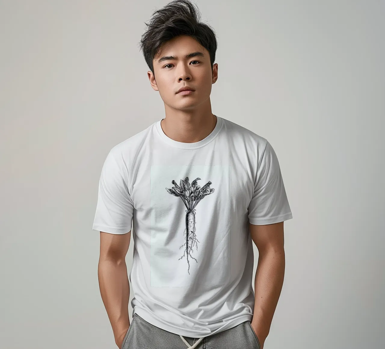 Beetroot t-shirt da Flora & Fauna