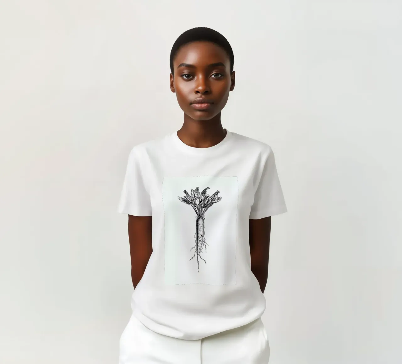 Beetroot t-shirt da Flora & Fauna