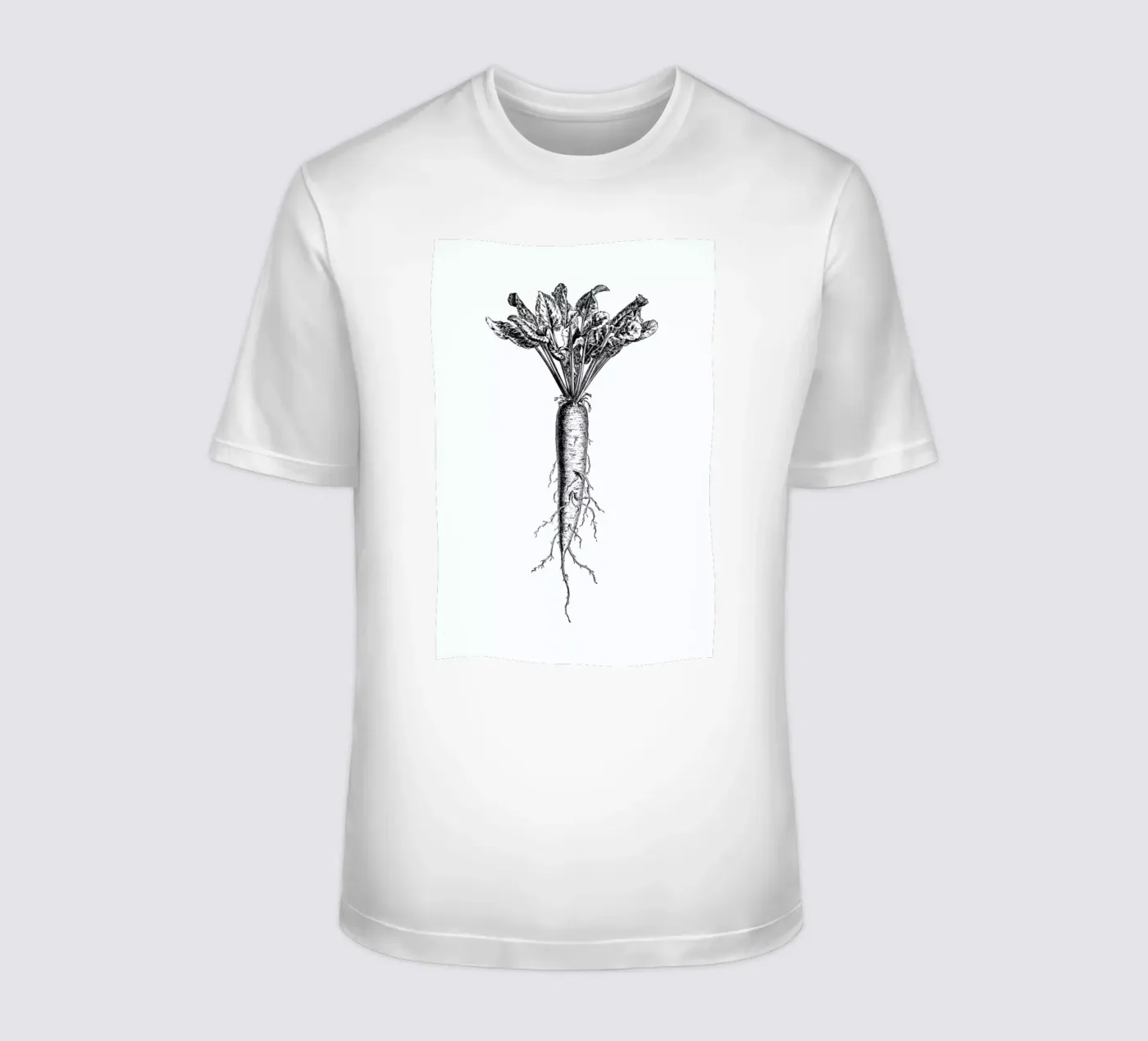 Beetroot t-shirt by Flora & Fauna