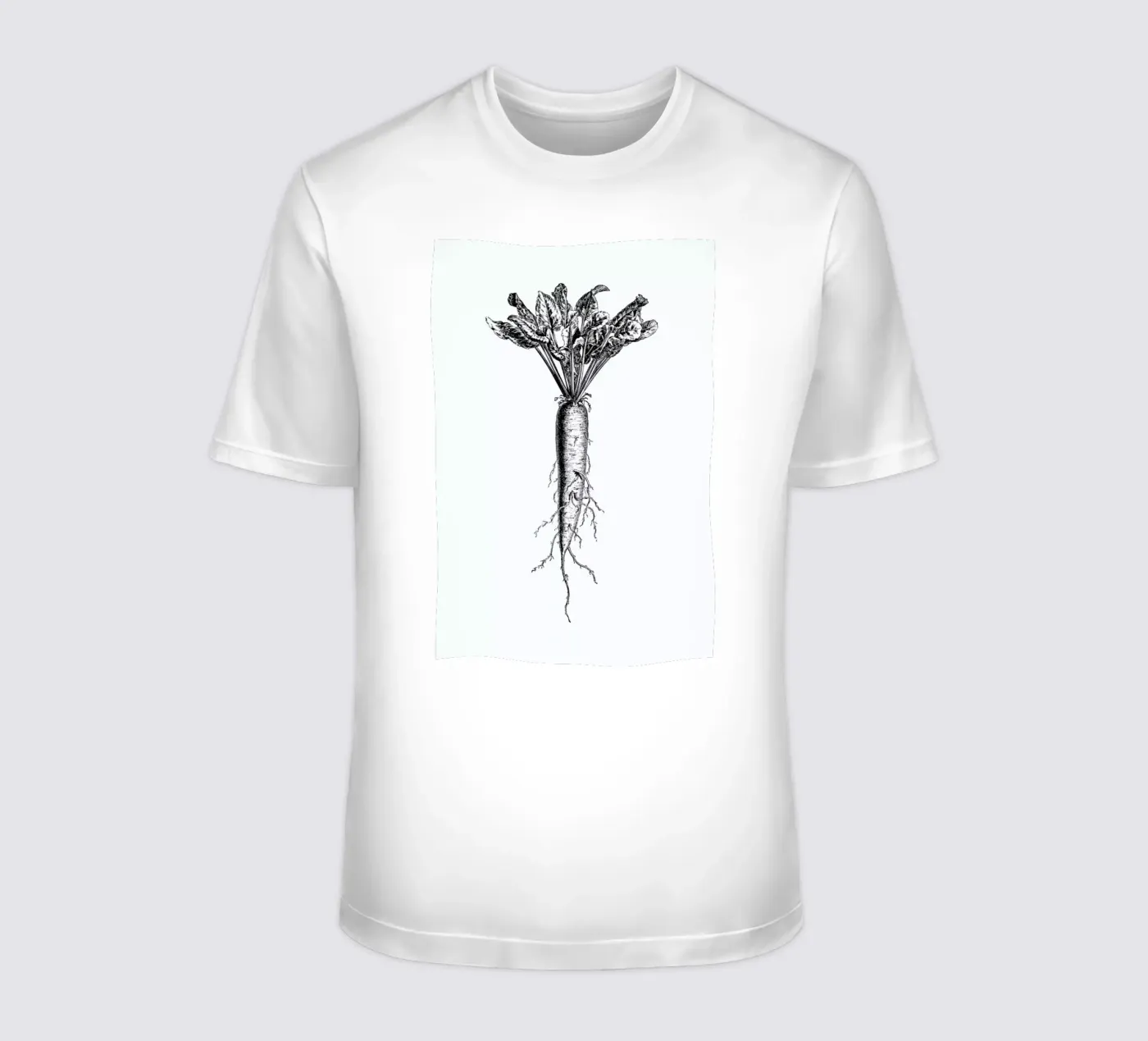 Beetroot t-shirt by Flora & Fauna