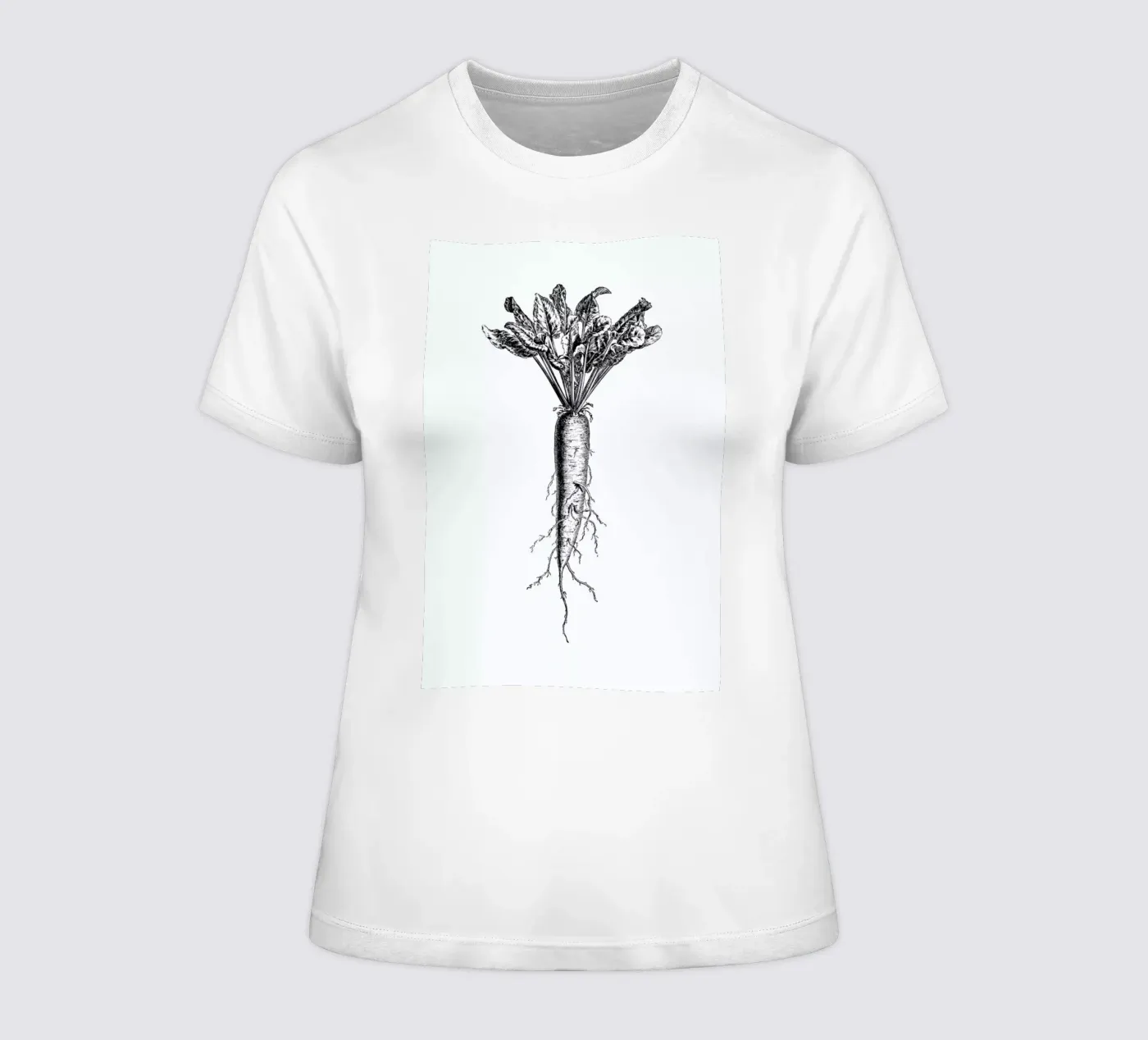 Beetroot t-shirt da donna da Flora & Fauna