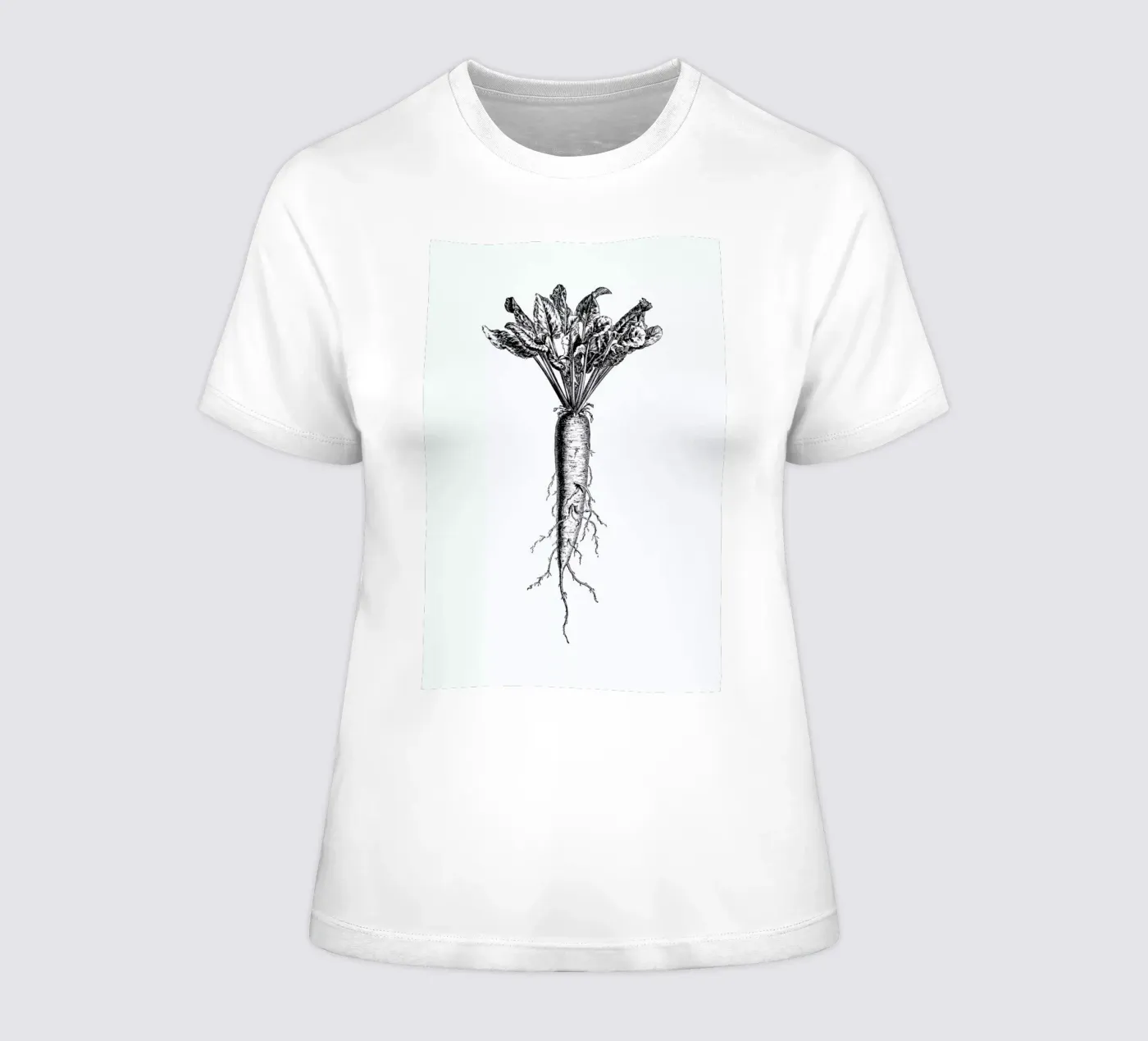 Beetroot t-shirt da donna da Flora & Fauna