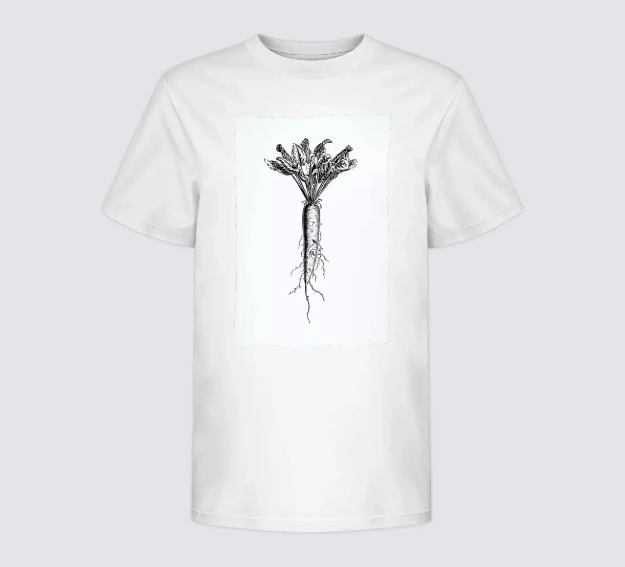 Beetroot t-shirt bambini da Flora & Fauna