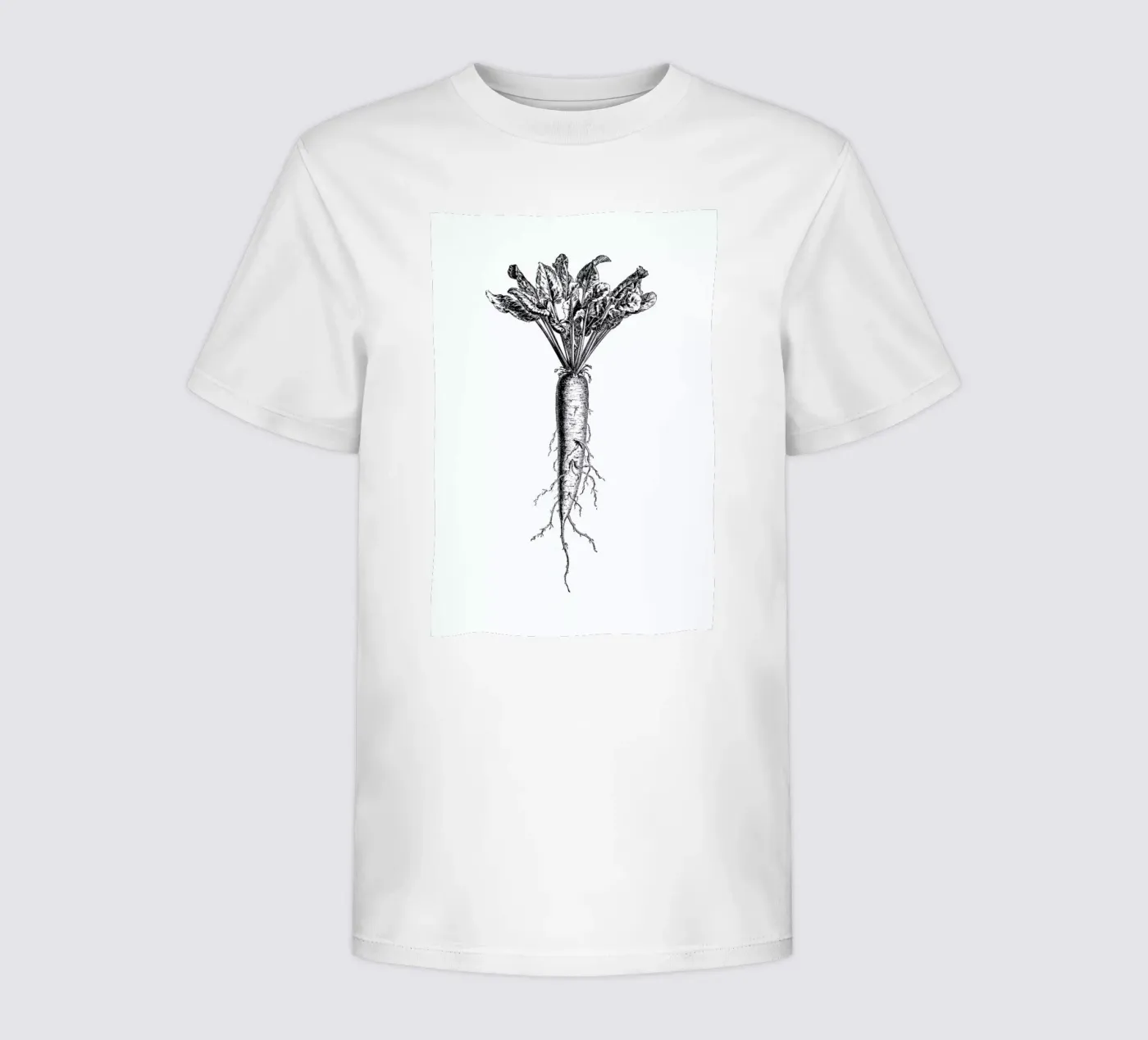 Beetroot kids t-shirt by Flora & Fauna