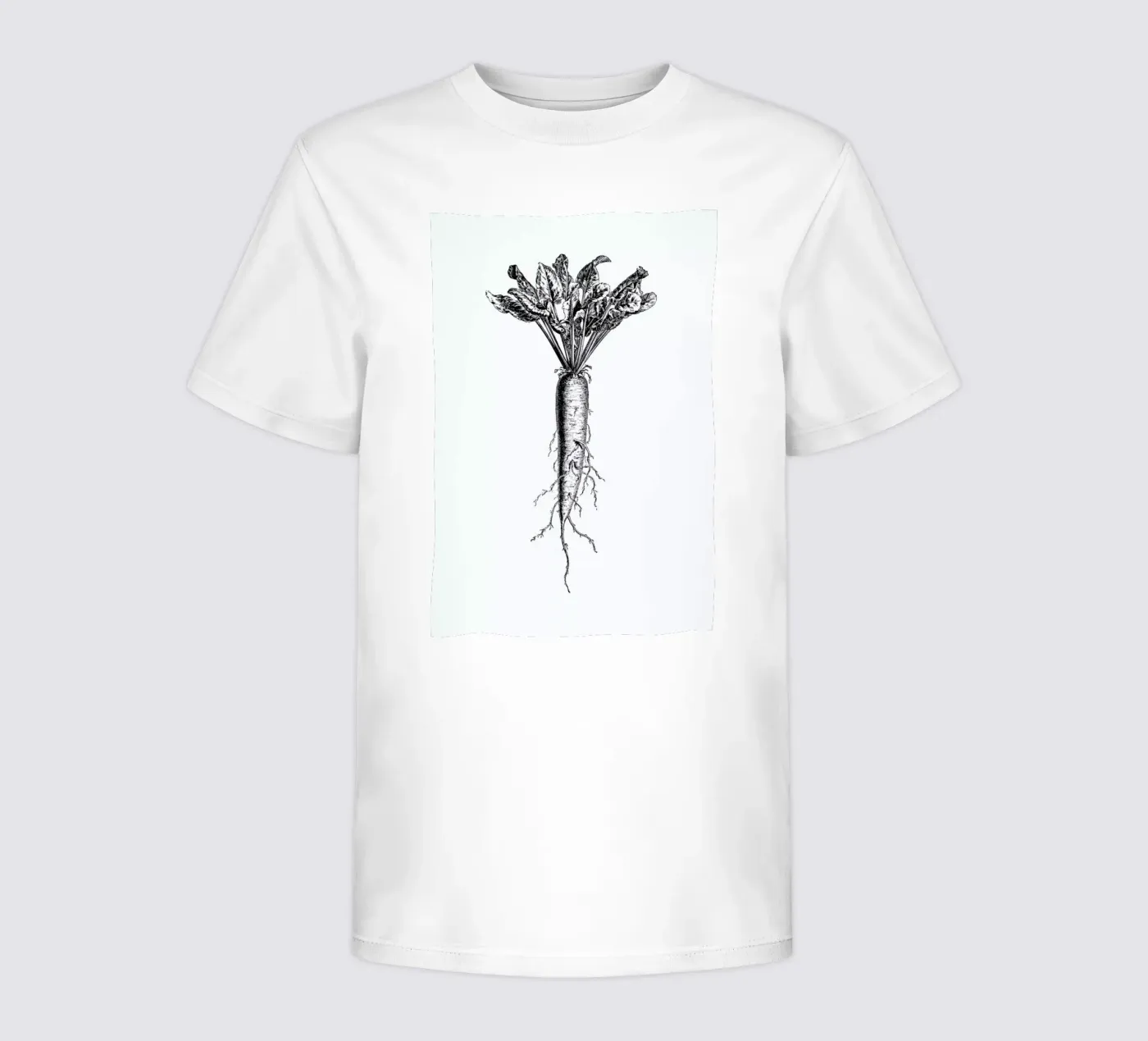Beetroot kids t-shirt by Flora & Fauna