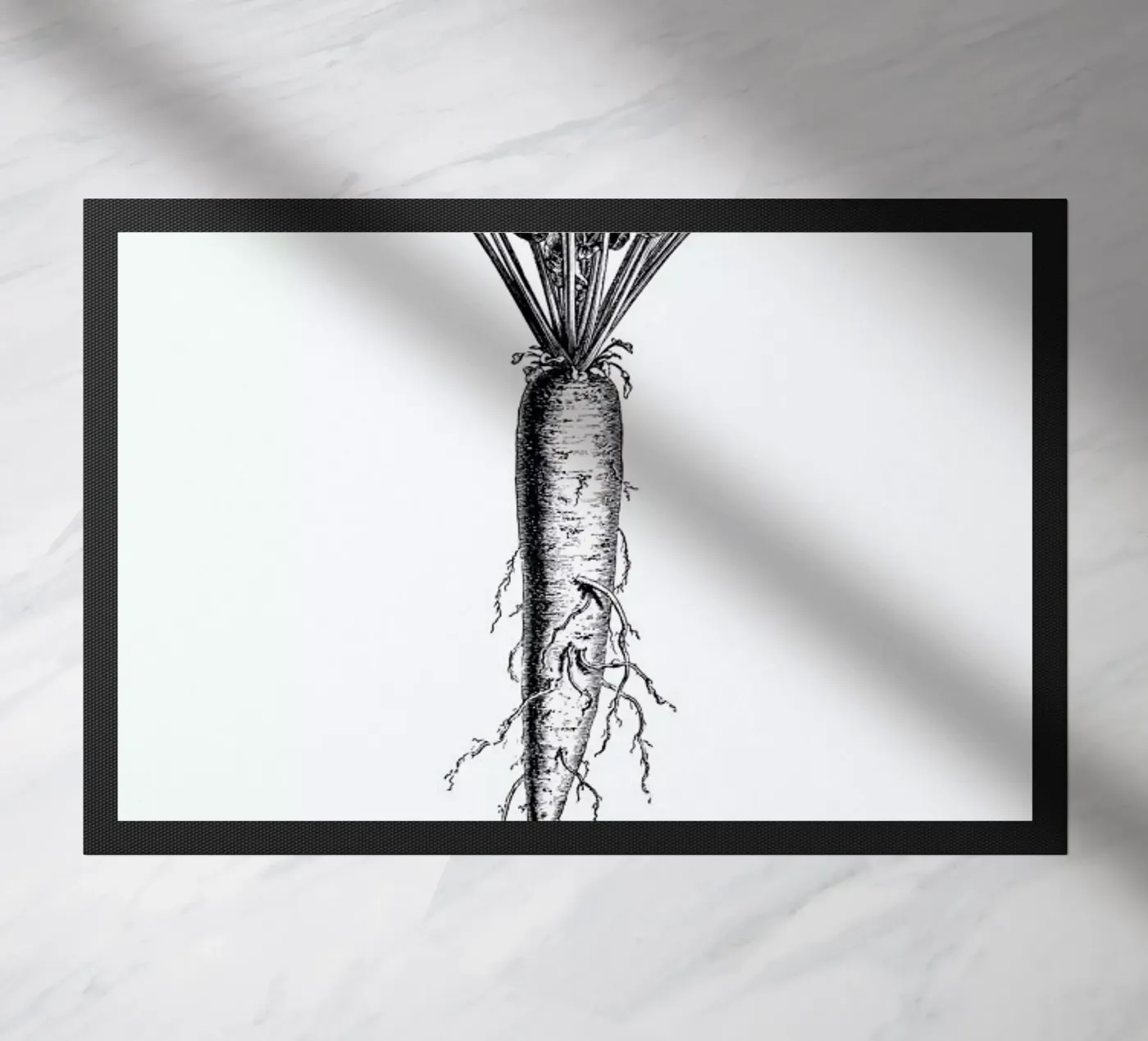 Beetroot doormat by Flora & Fauna