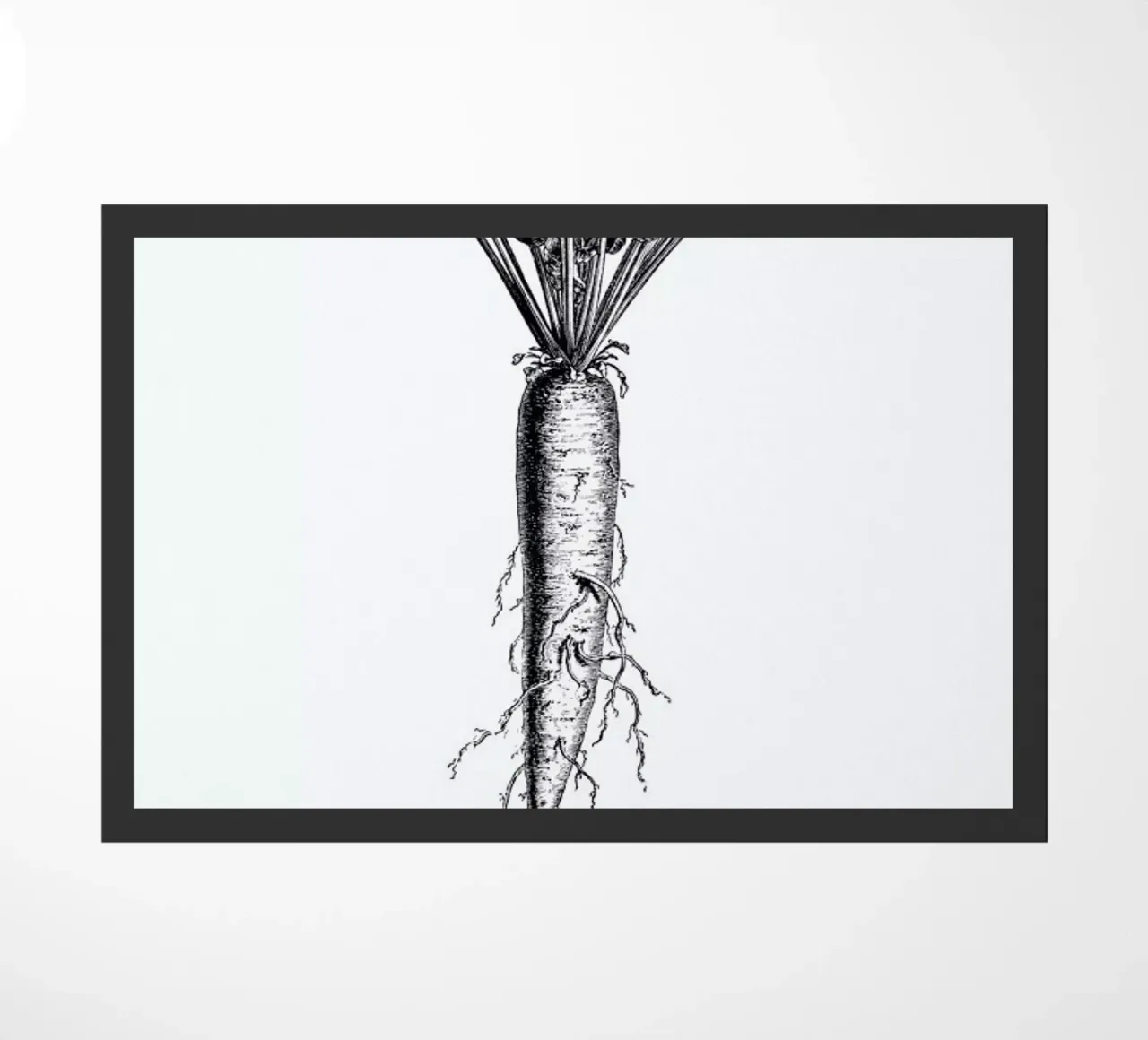 Beetroot deurmat van Flora & Fauna