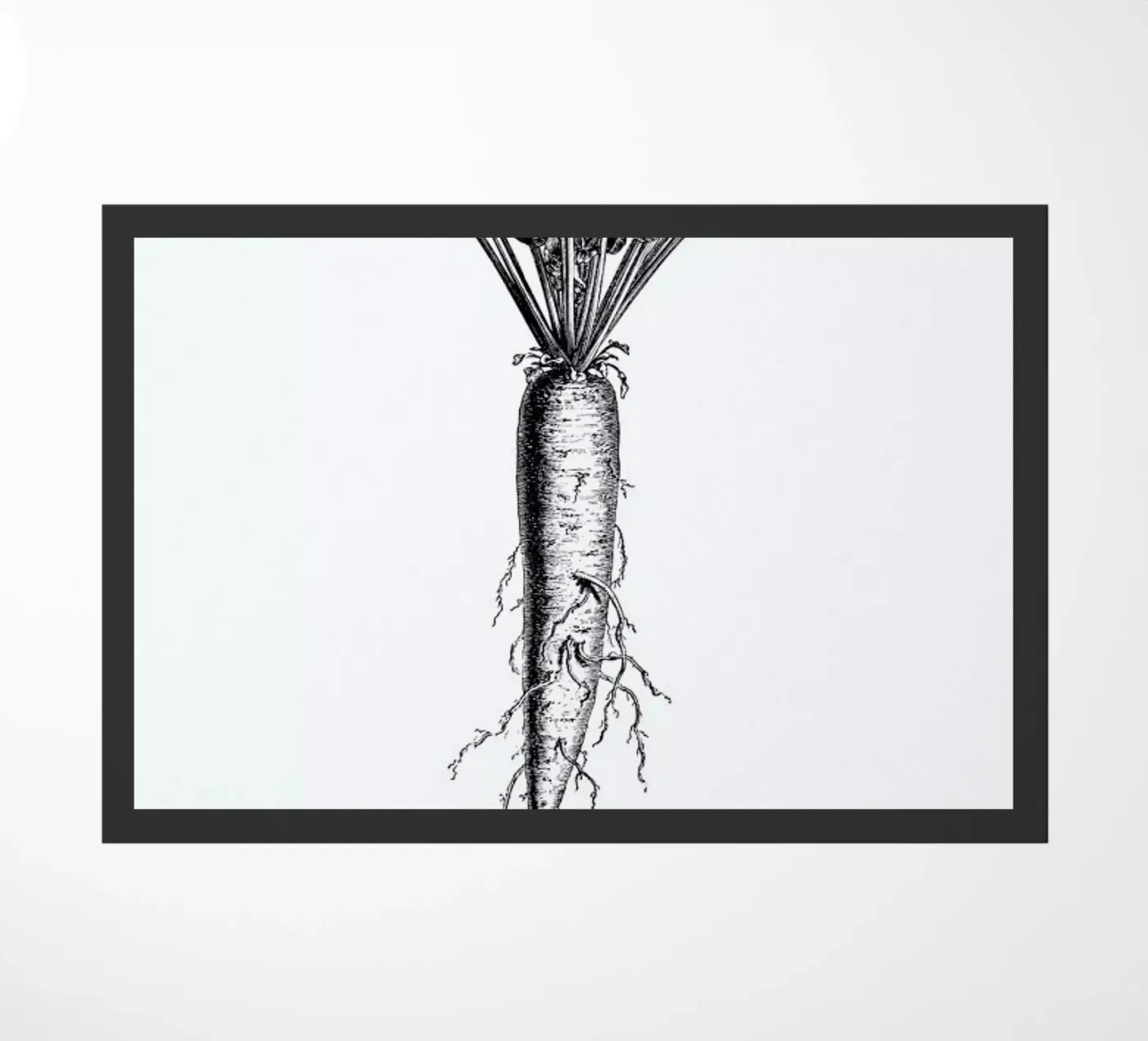 Beetroot doormat by Flora & Fauna