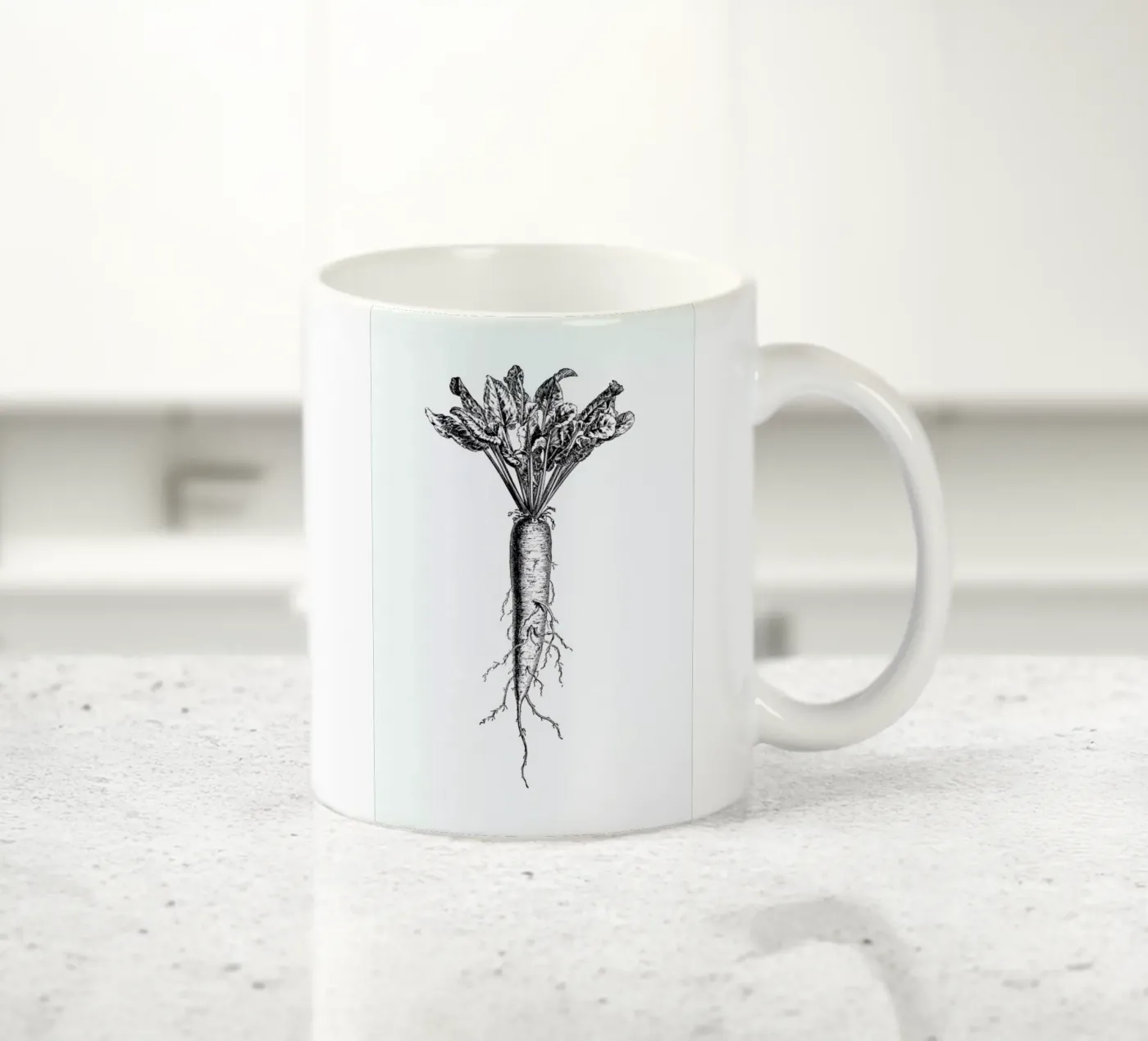 Beetroot ceramic mug by Flora & Fauna