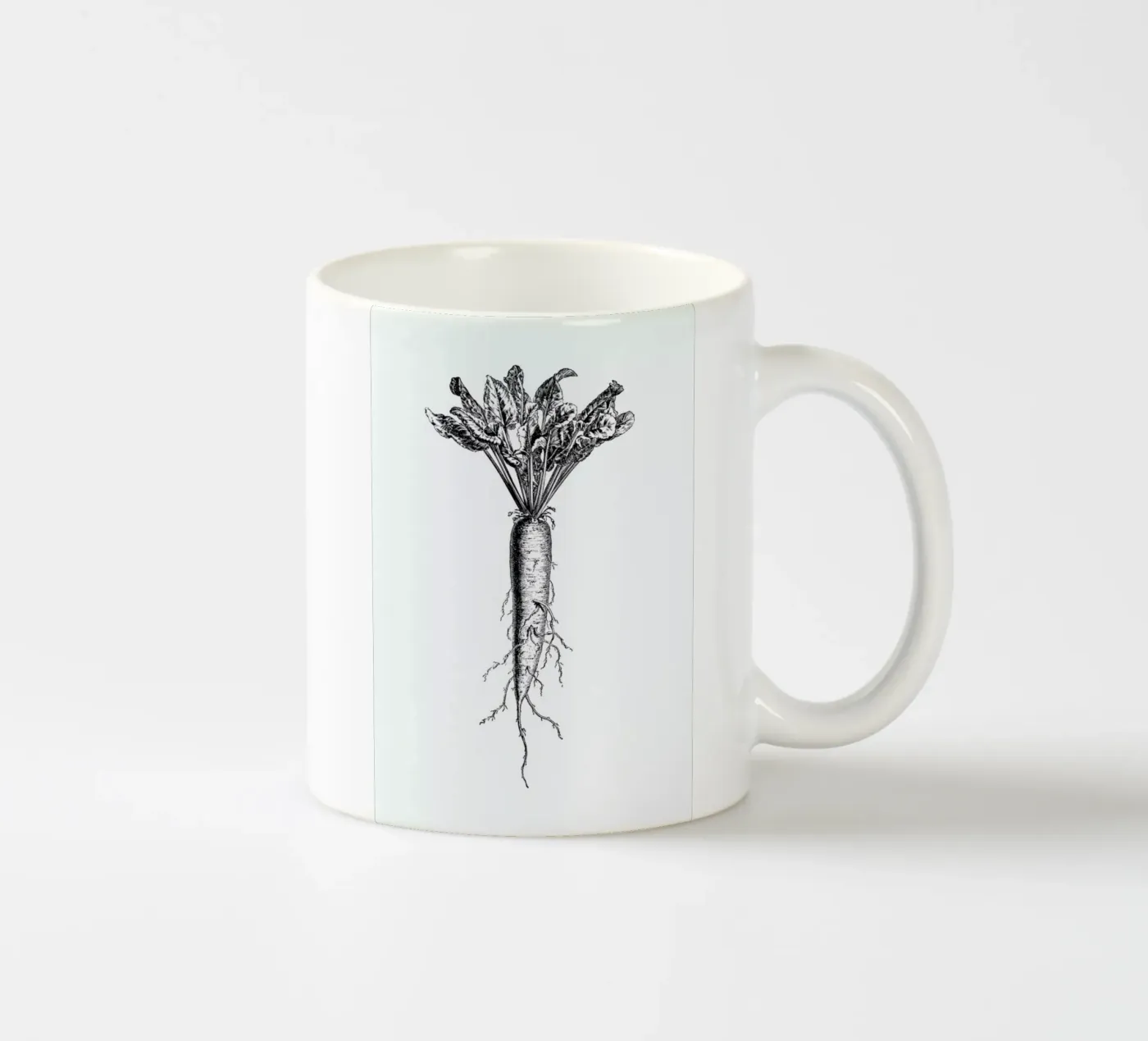 Beetroot ceramic mug by Flora & Fauna