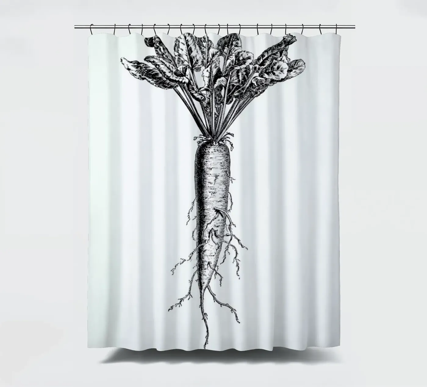 Beetroot Duschvorhang von Flora & Fauna