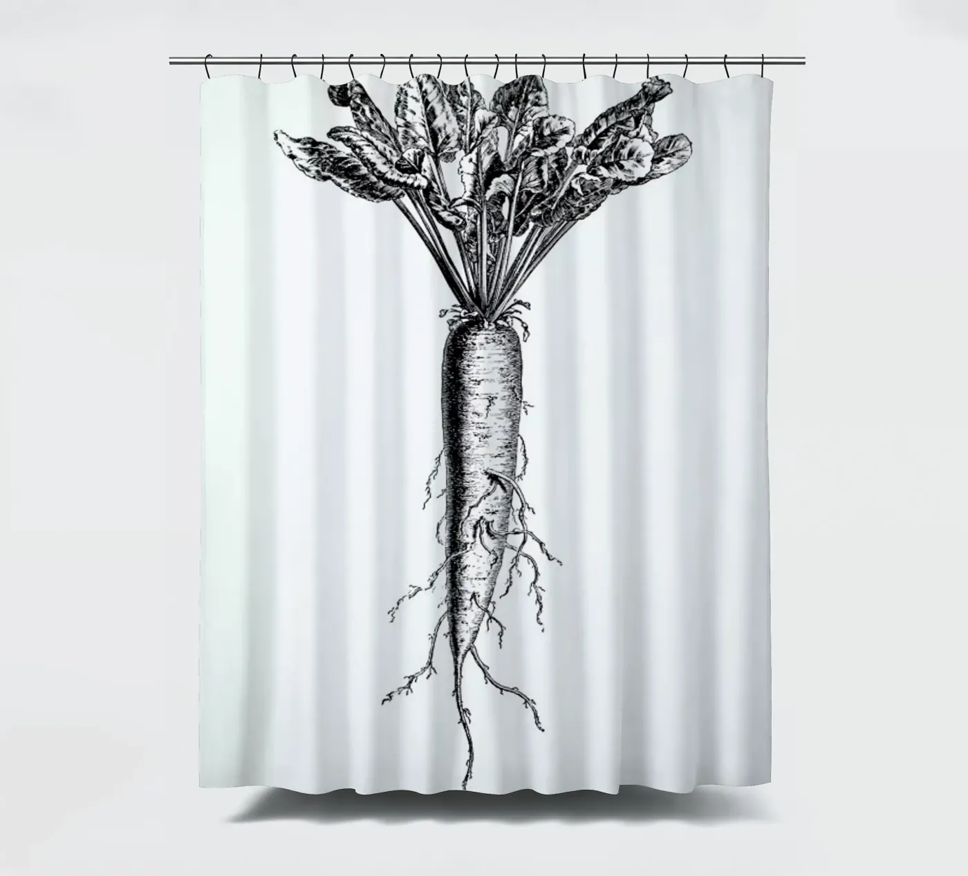 Beetroot Duschvorhang von Flora & Fauna