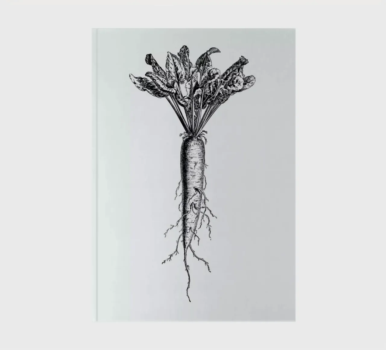 Beetroot notebook by Flora & Fauna