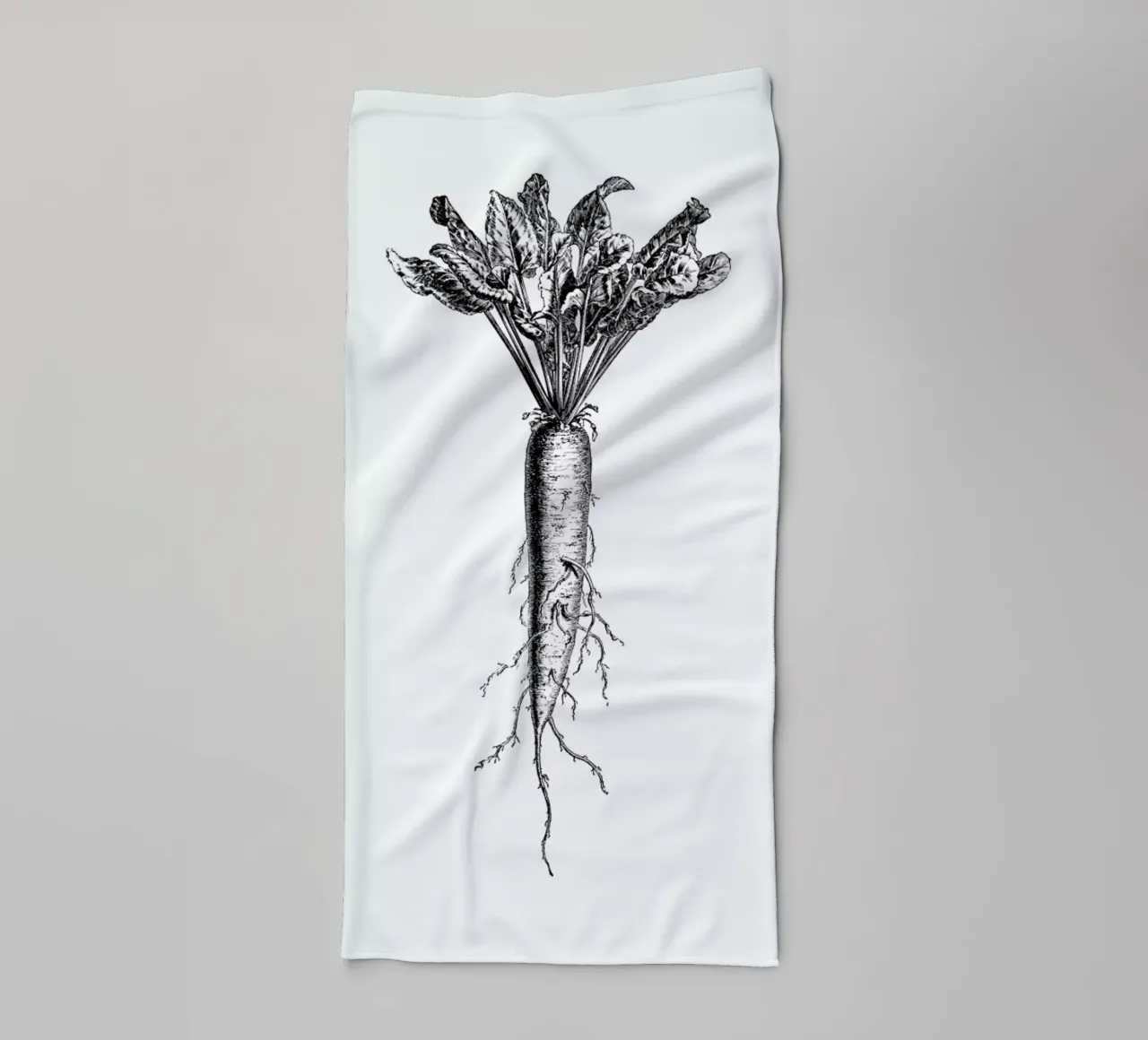 Beetroot towel by Flora & Fauna