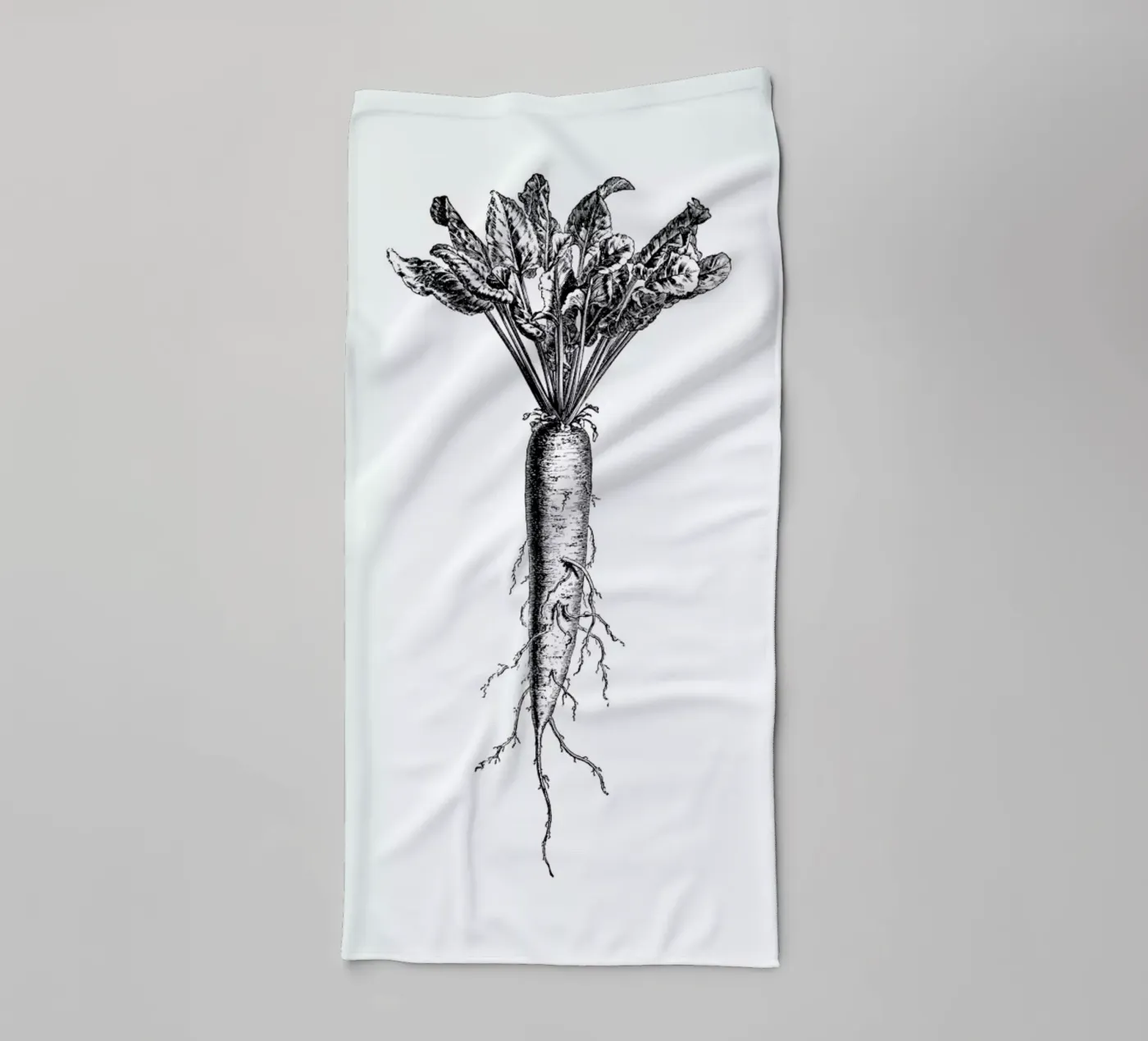 Beetroot towel by Flora & Fauna