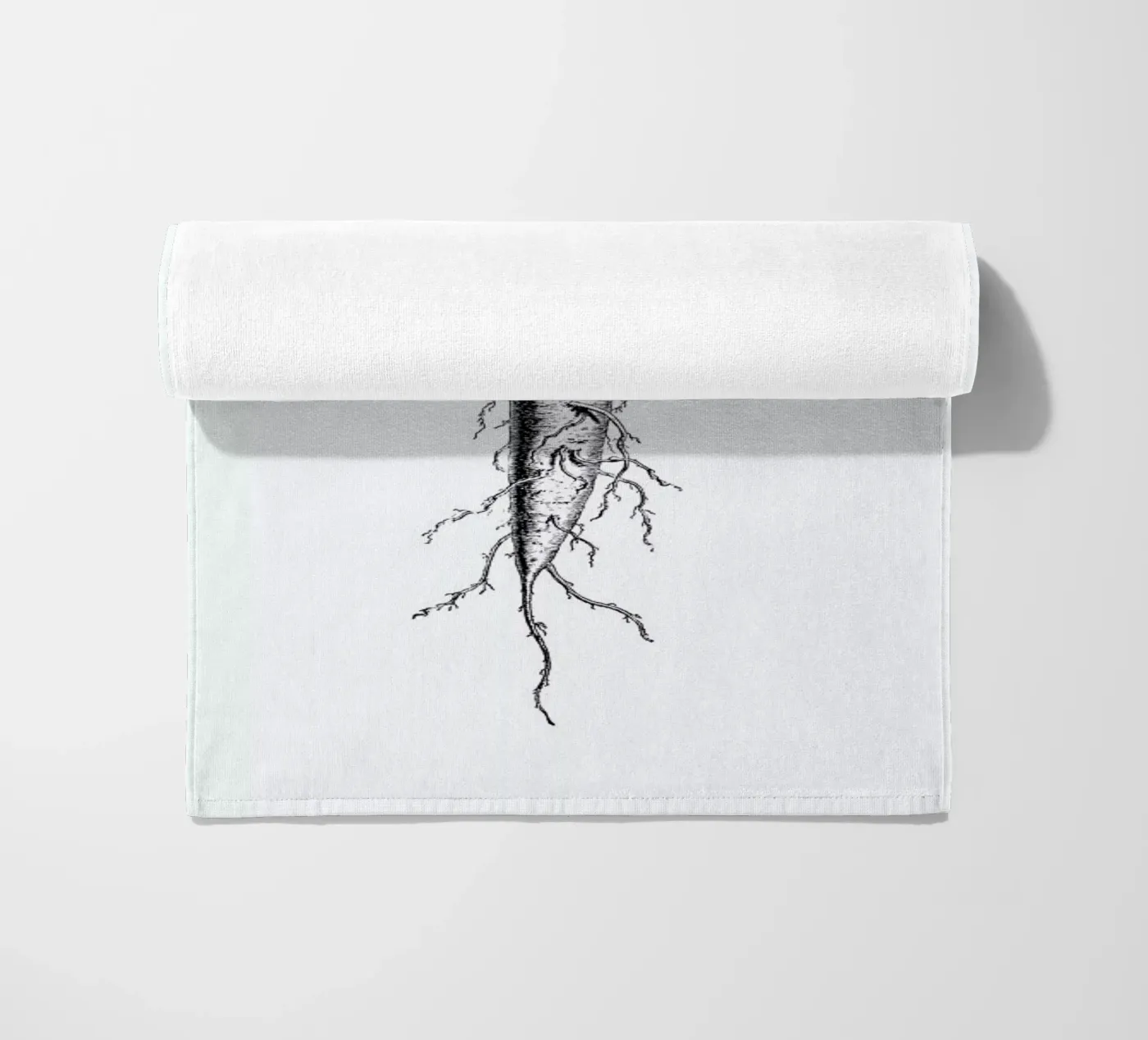 Beetroot strandhanddoek van Flora & Fauna