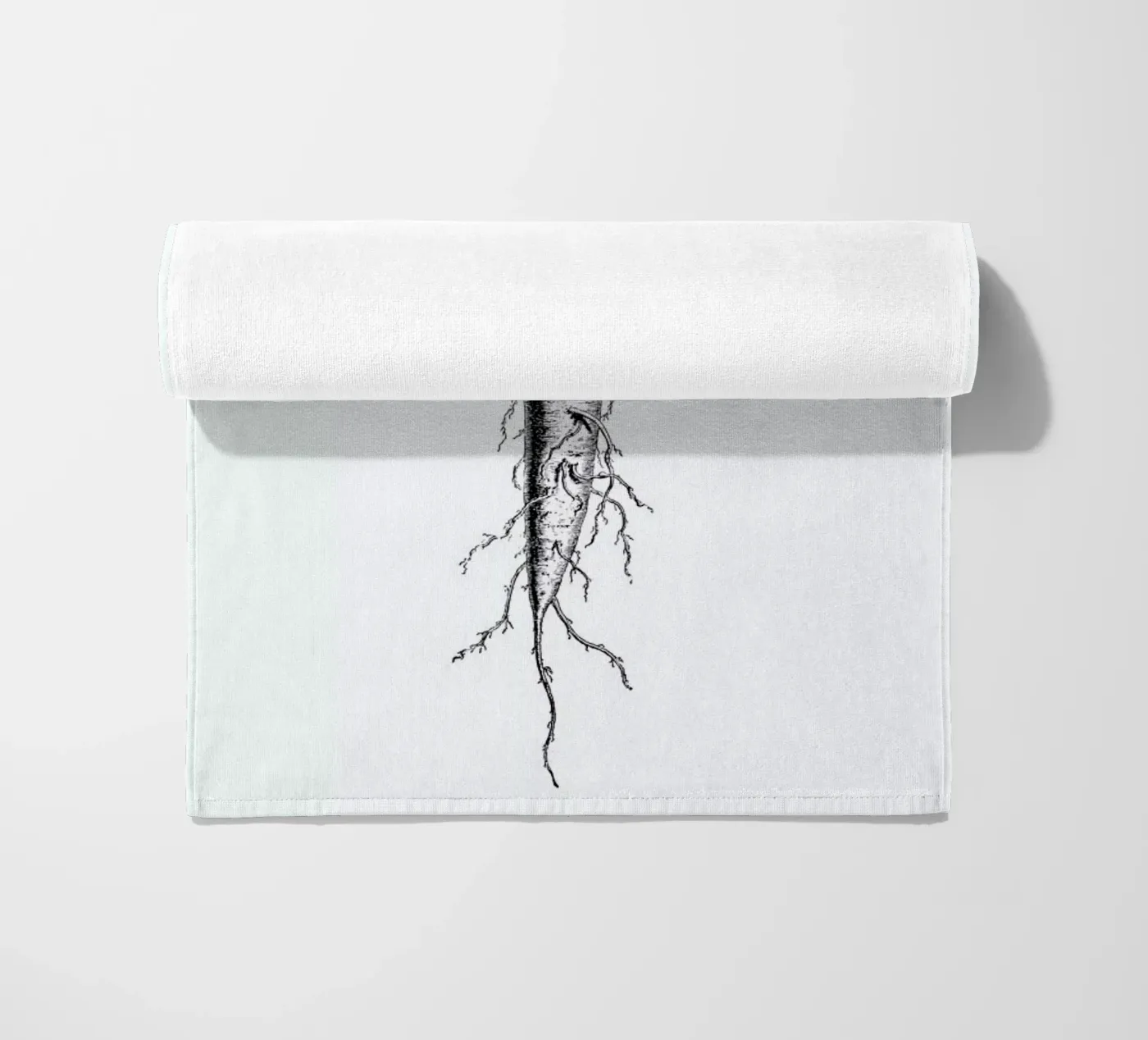 Beetroot strandhanddoek van Flora & Fauna