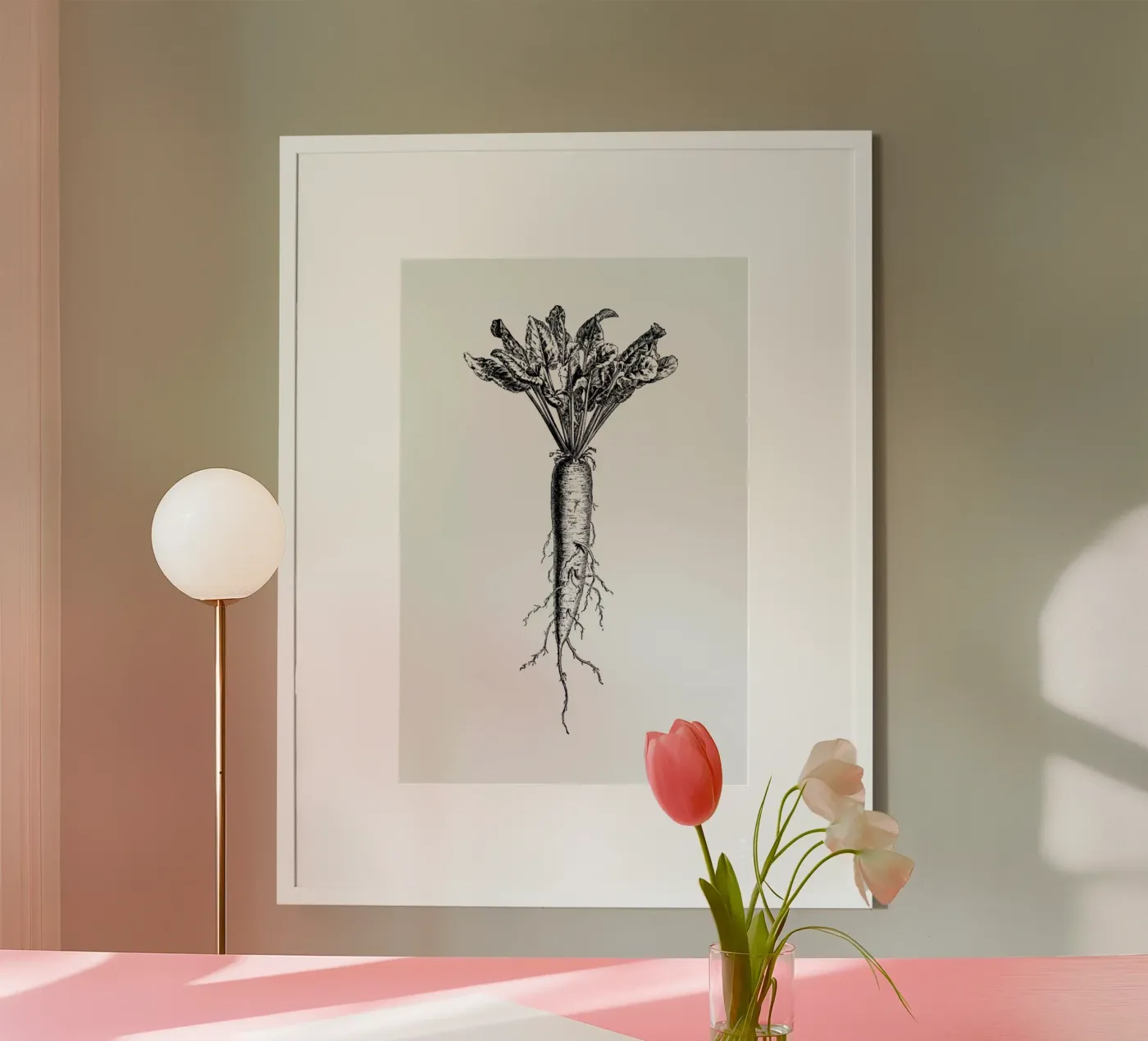 Beetroot Poster von Flora & Fauna