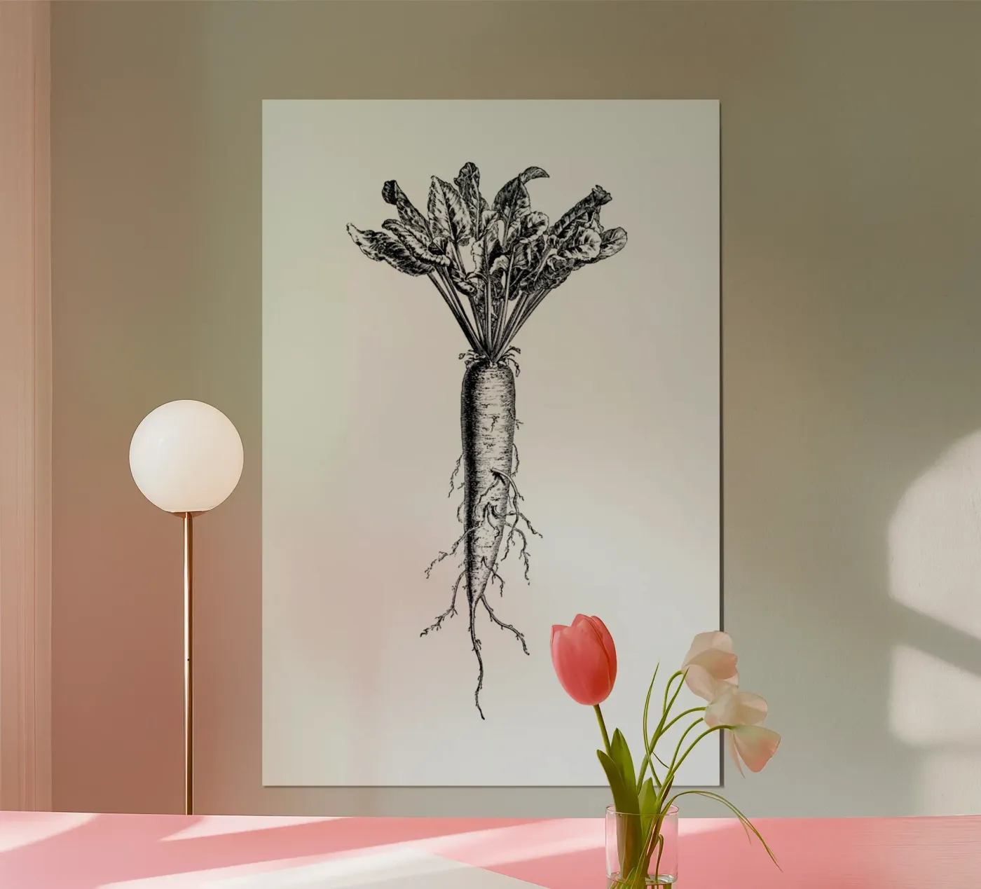 Beetroot Poster von Flora & Fauna