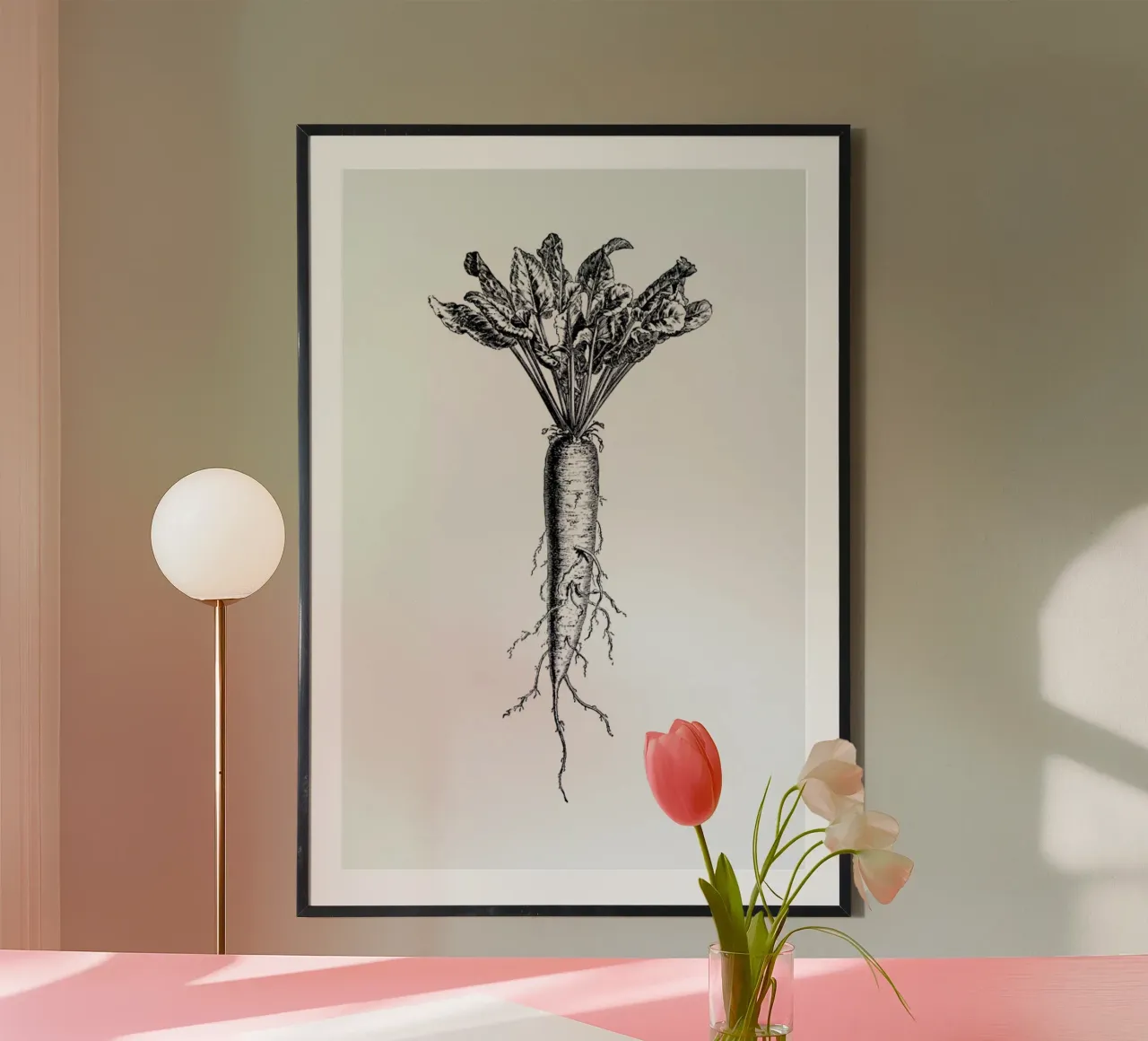 Beetroot carta hahnemühle da Flora & Fauna