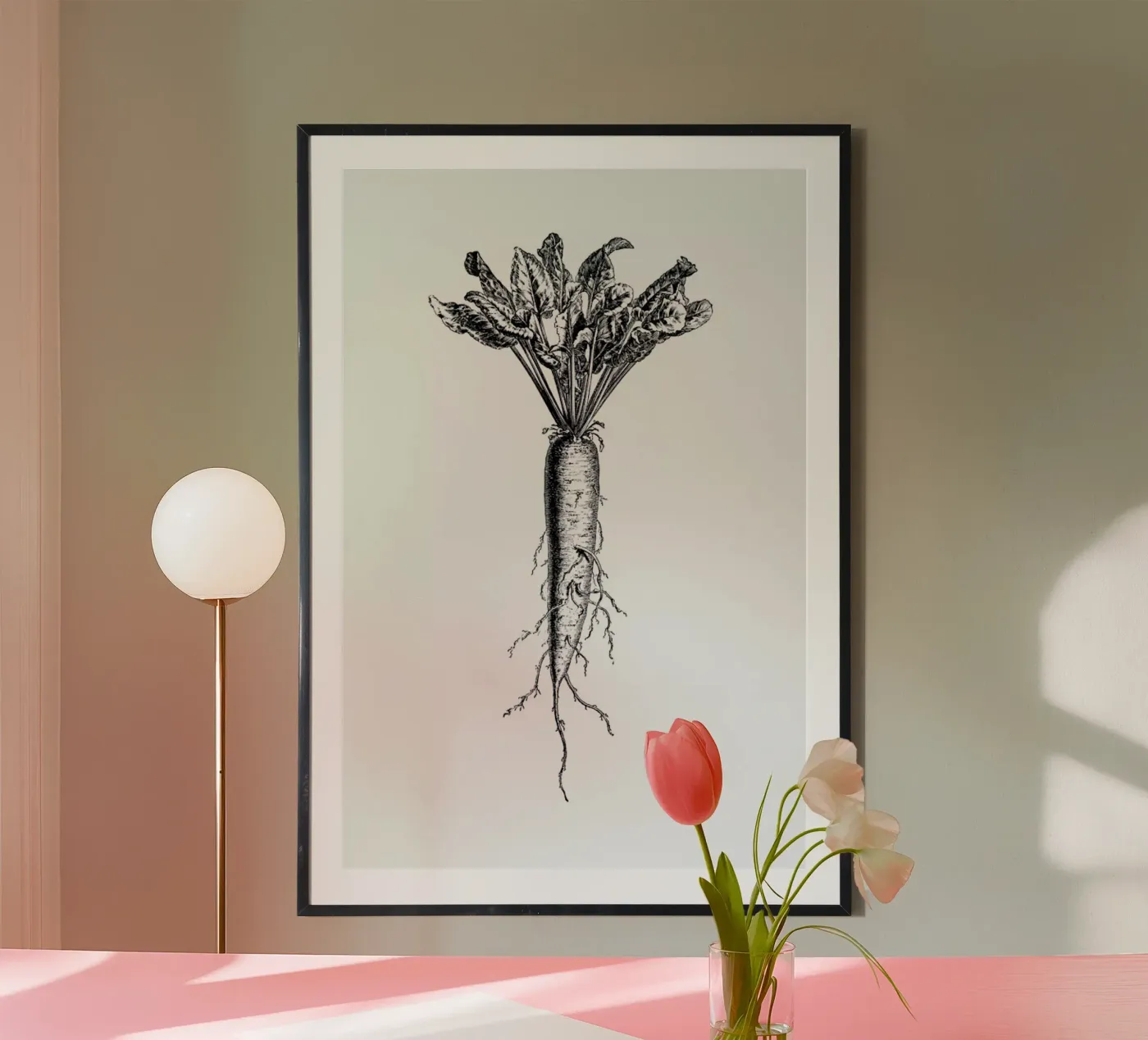 Beetroot Poster von Flora & Fauna