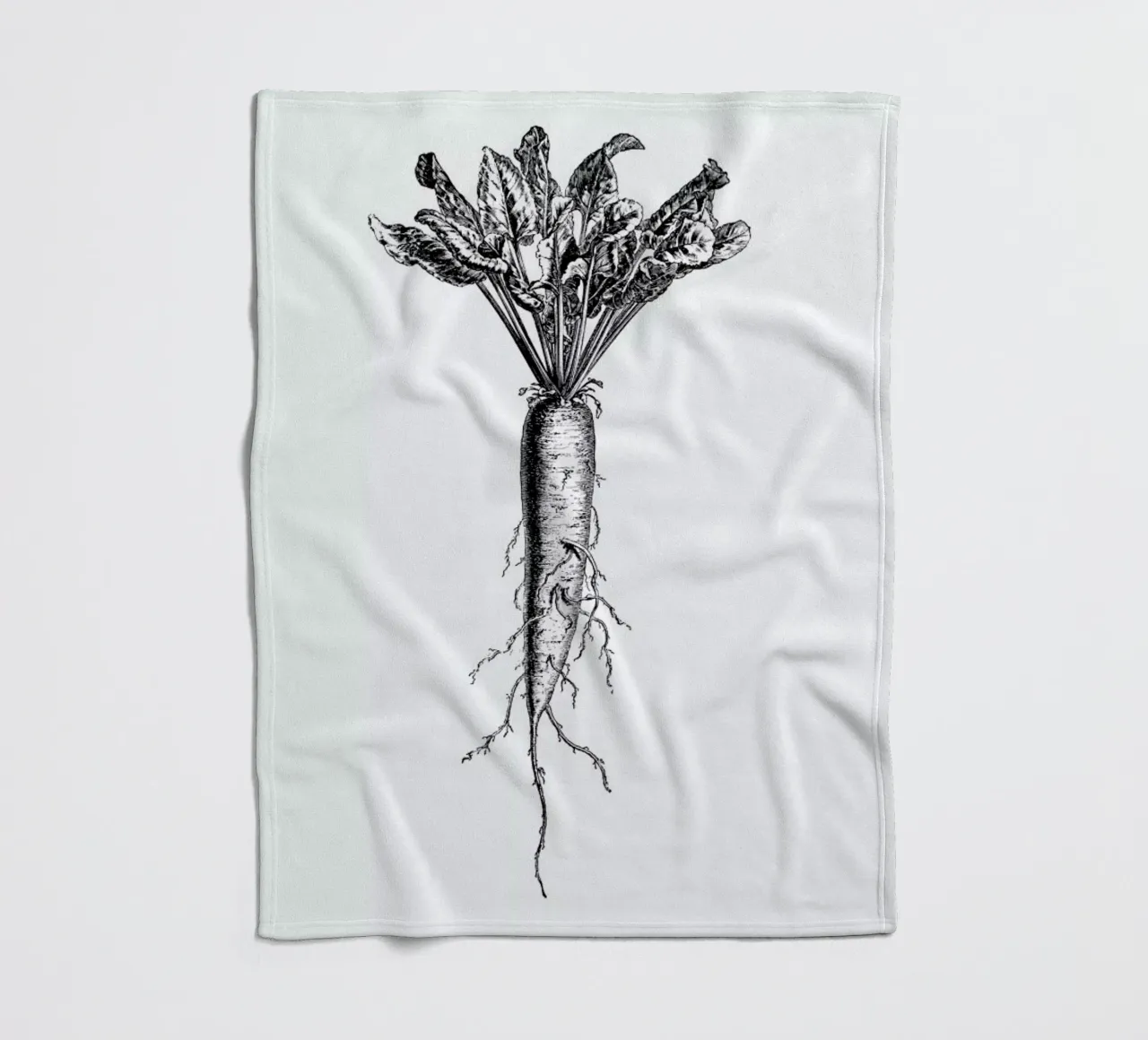 Beetroot Fleecedecke von Flora & Fauna