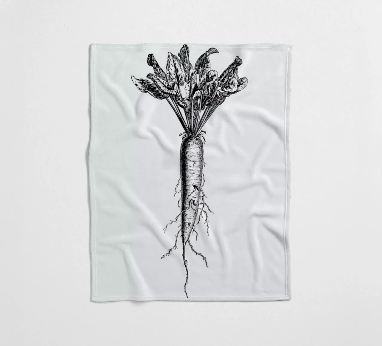 Beetroot Fleecedecke von Flora & Fauna