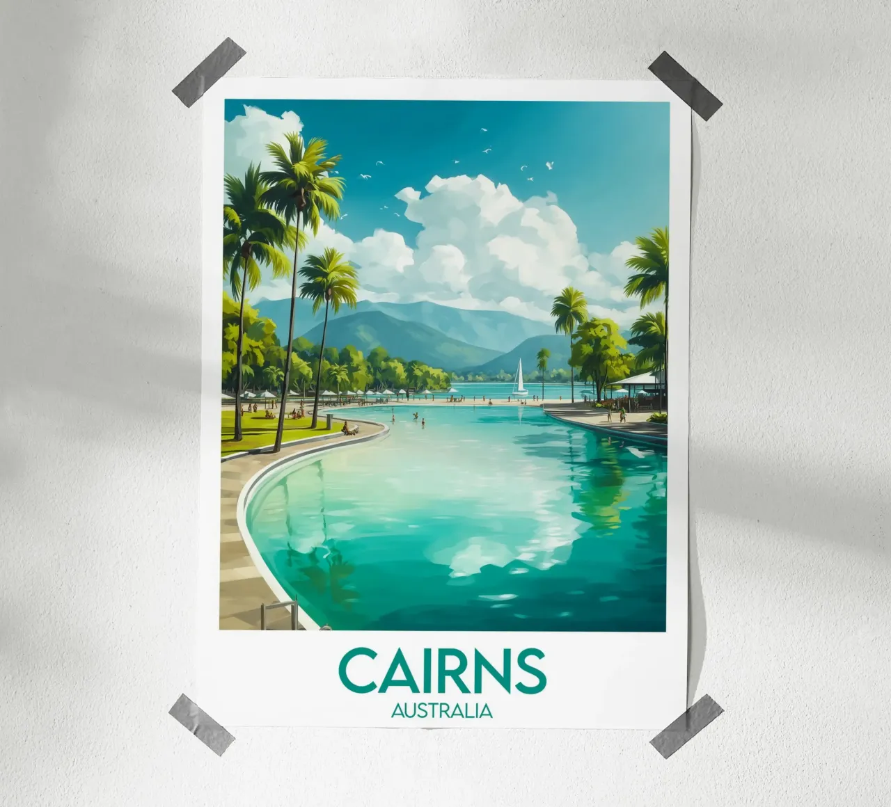 Affiche Cairns poster da Frame the World