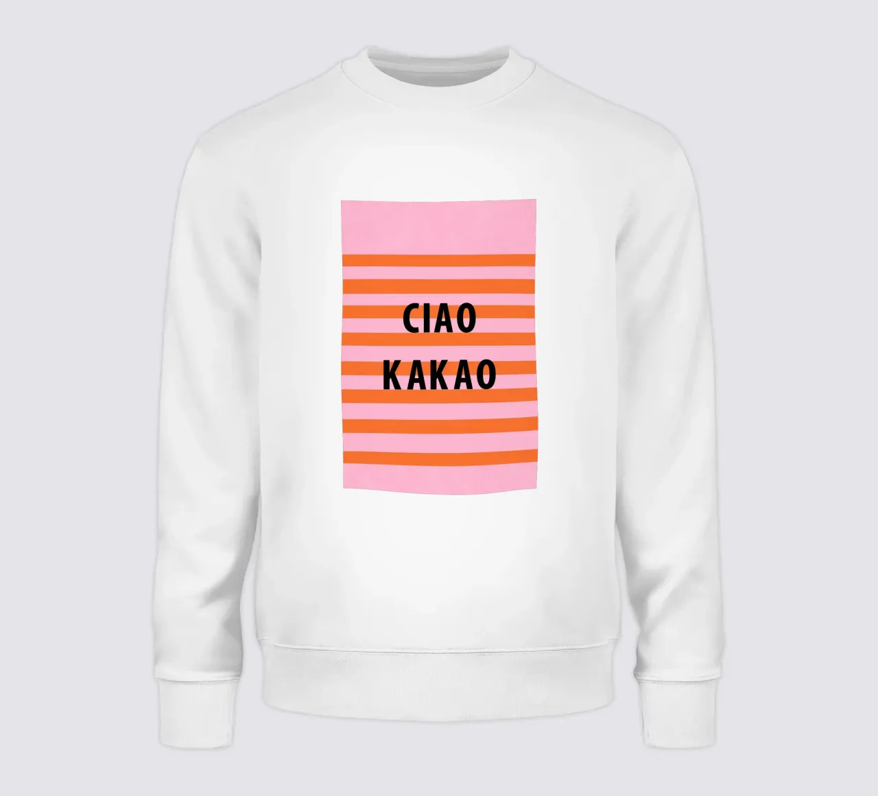 Ciao e cacao felpa da Carinaprint