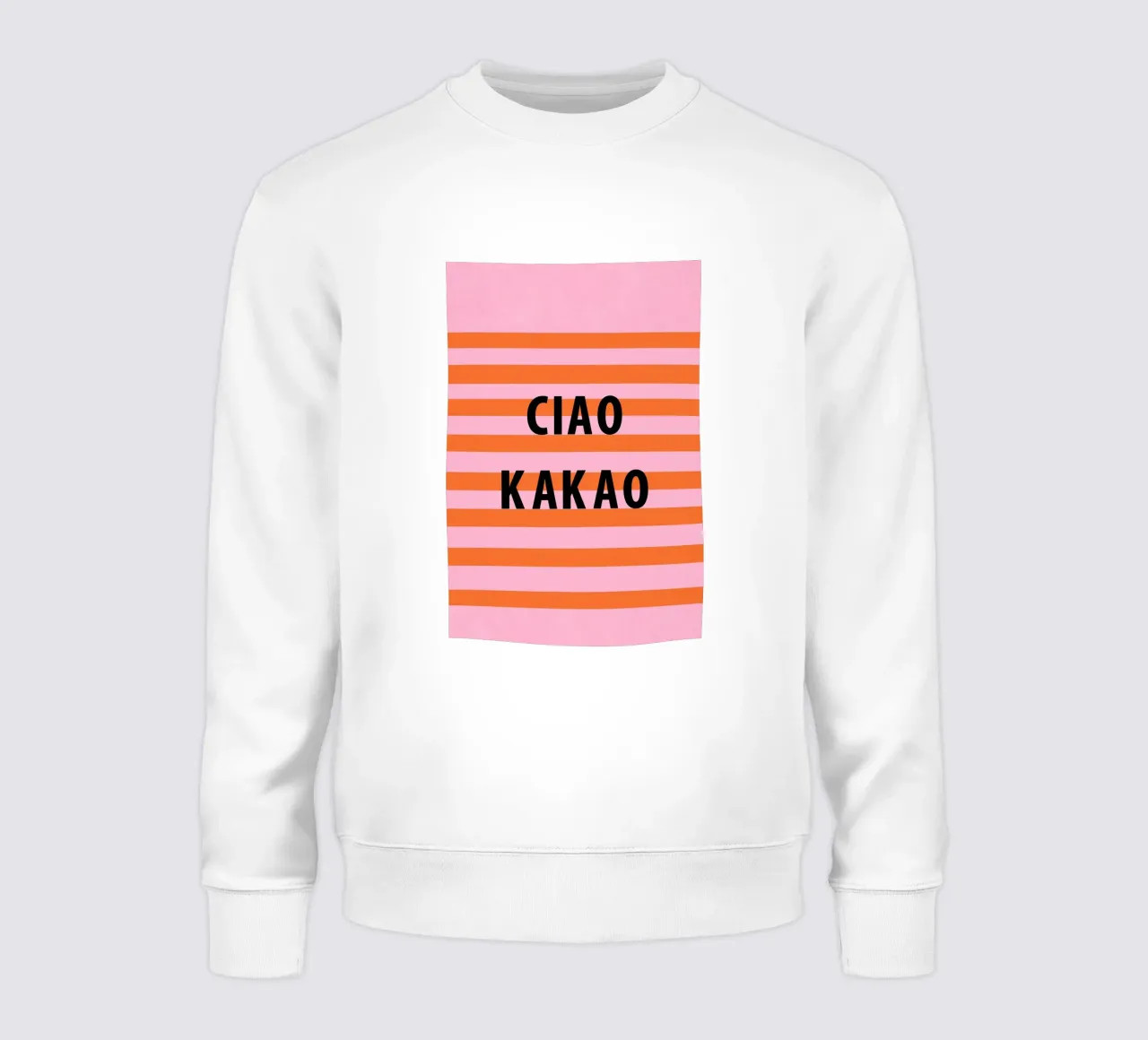 Ciao et cacao sweat de Carinaprint