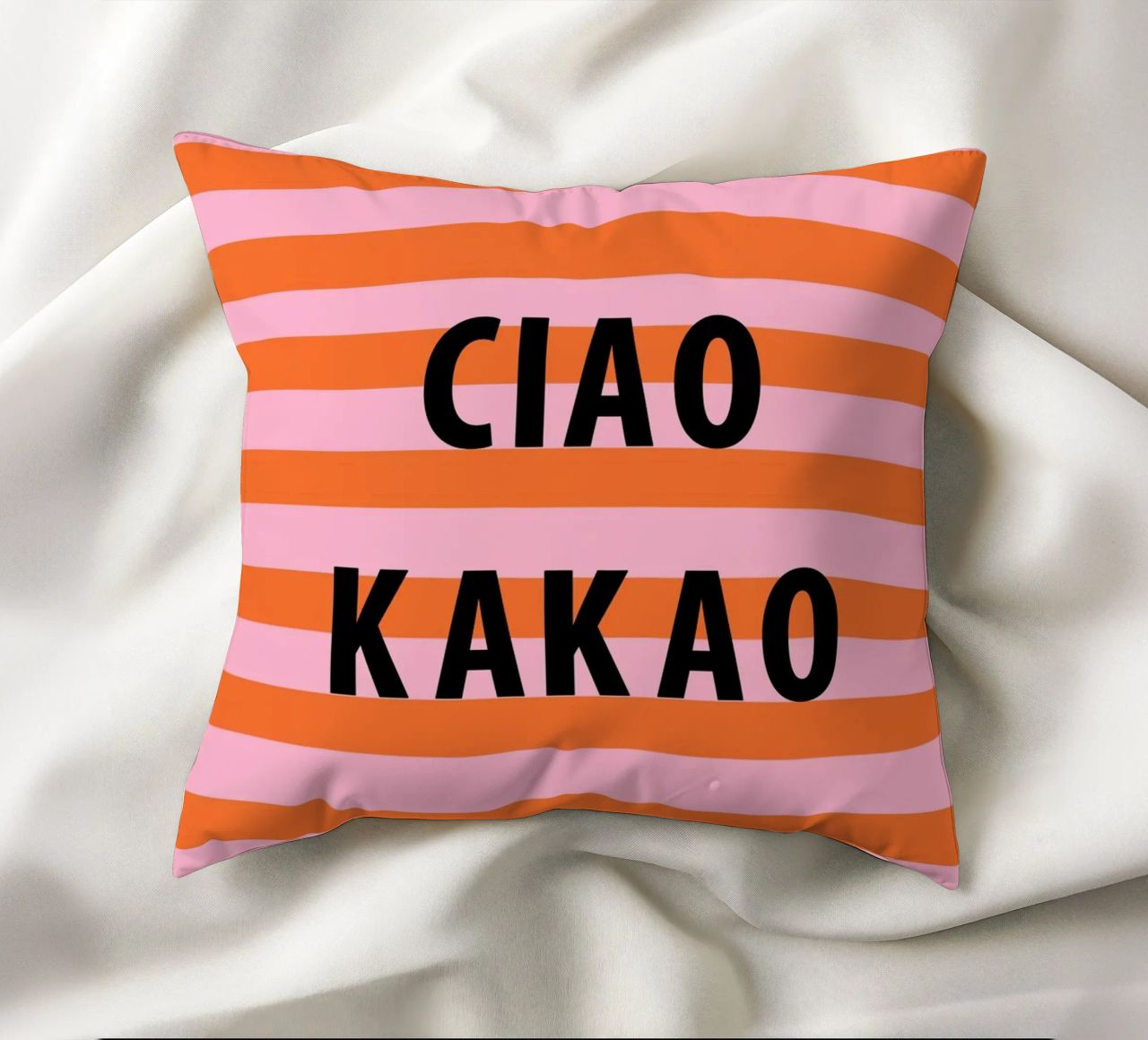 Ciao e cacao cuscino da Carinaprint