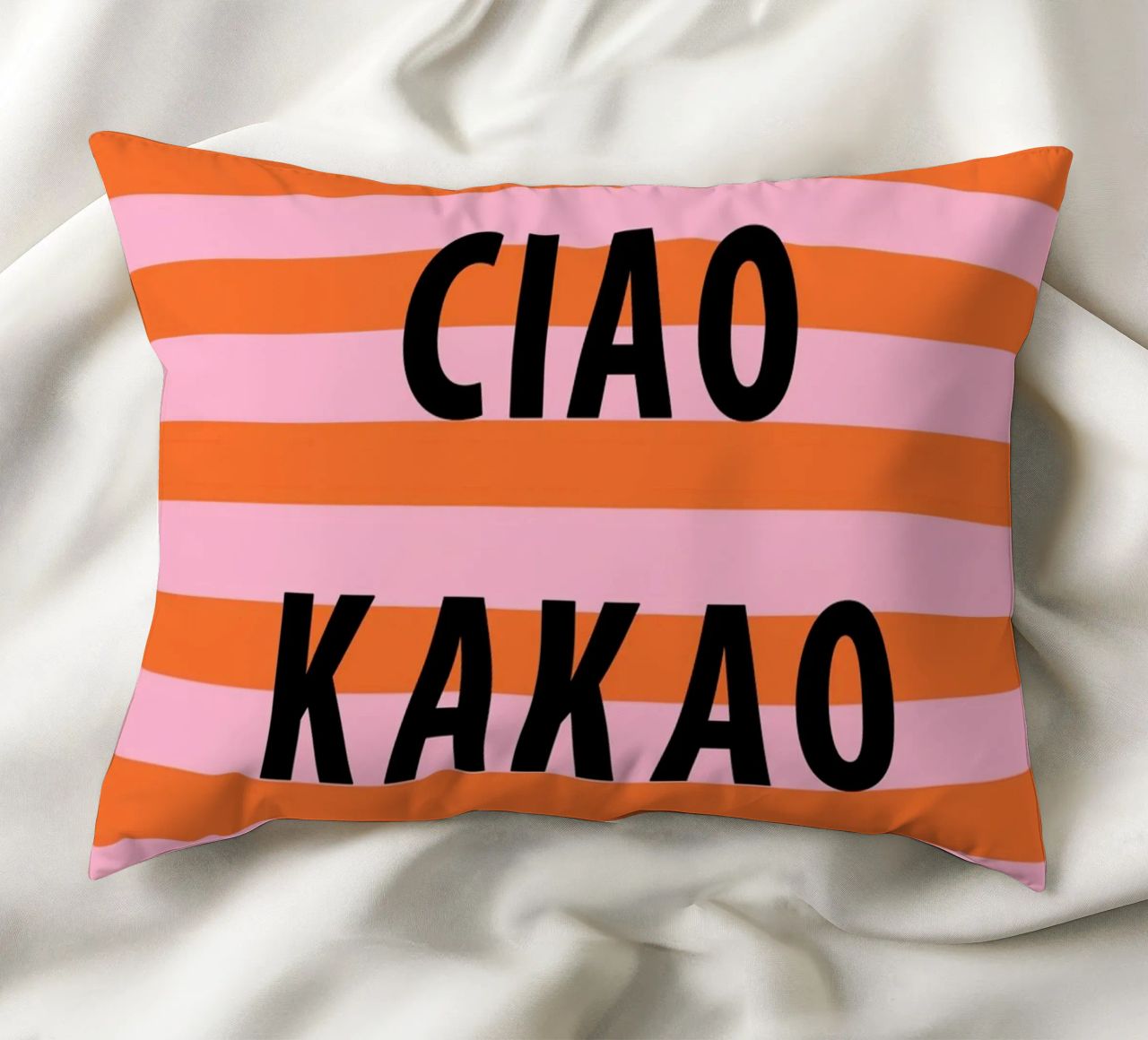 Ciao e cacao cuscino da Carinaprint