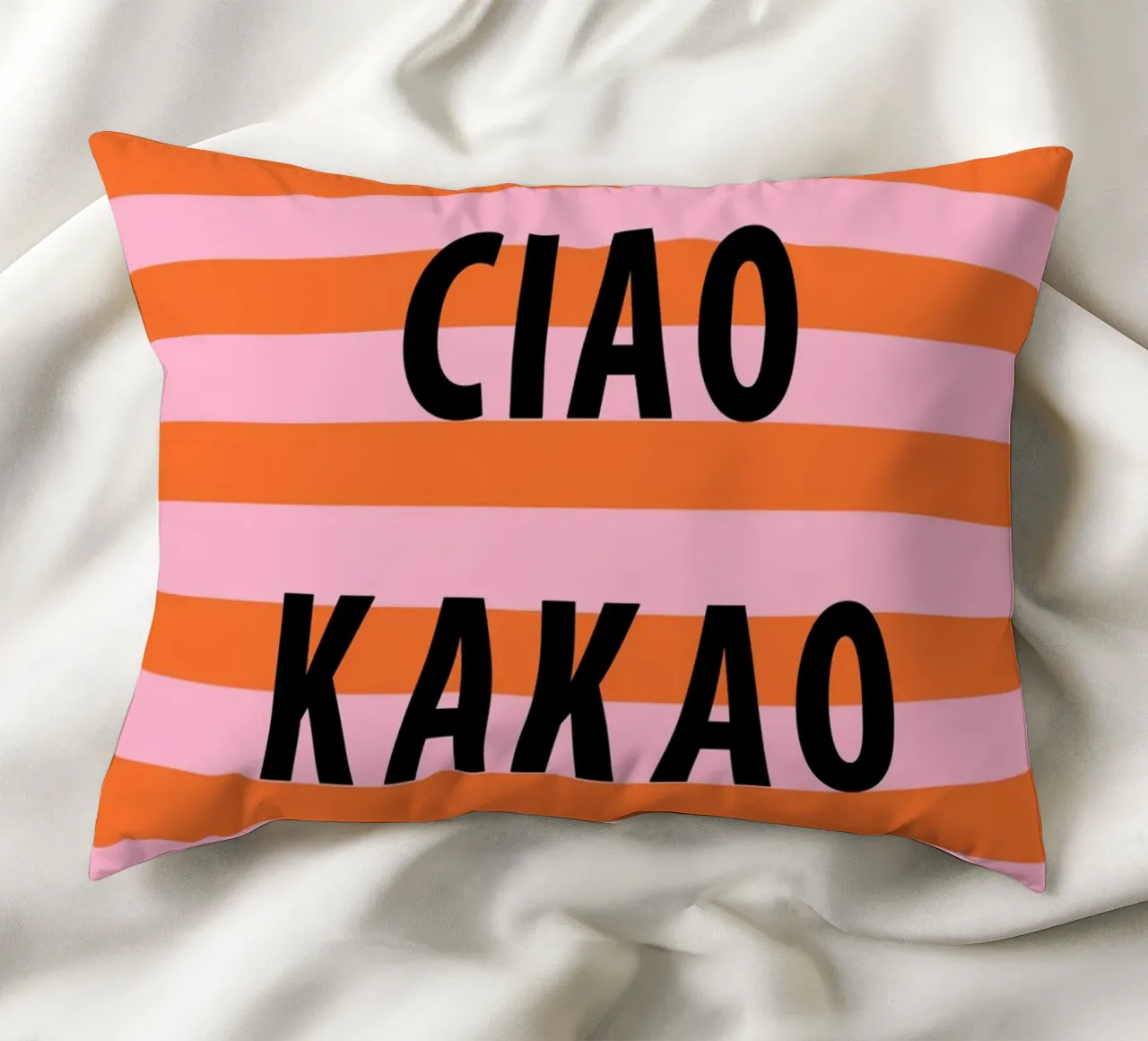 Ciao y cacao cojín de Carinaprint