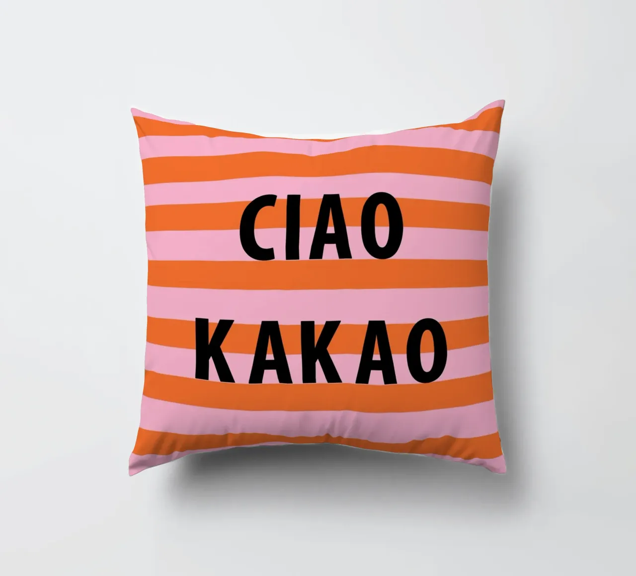 Ciao e cacao cuscino da Carinaprint