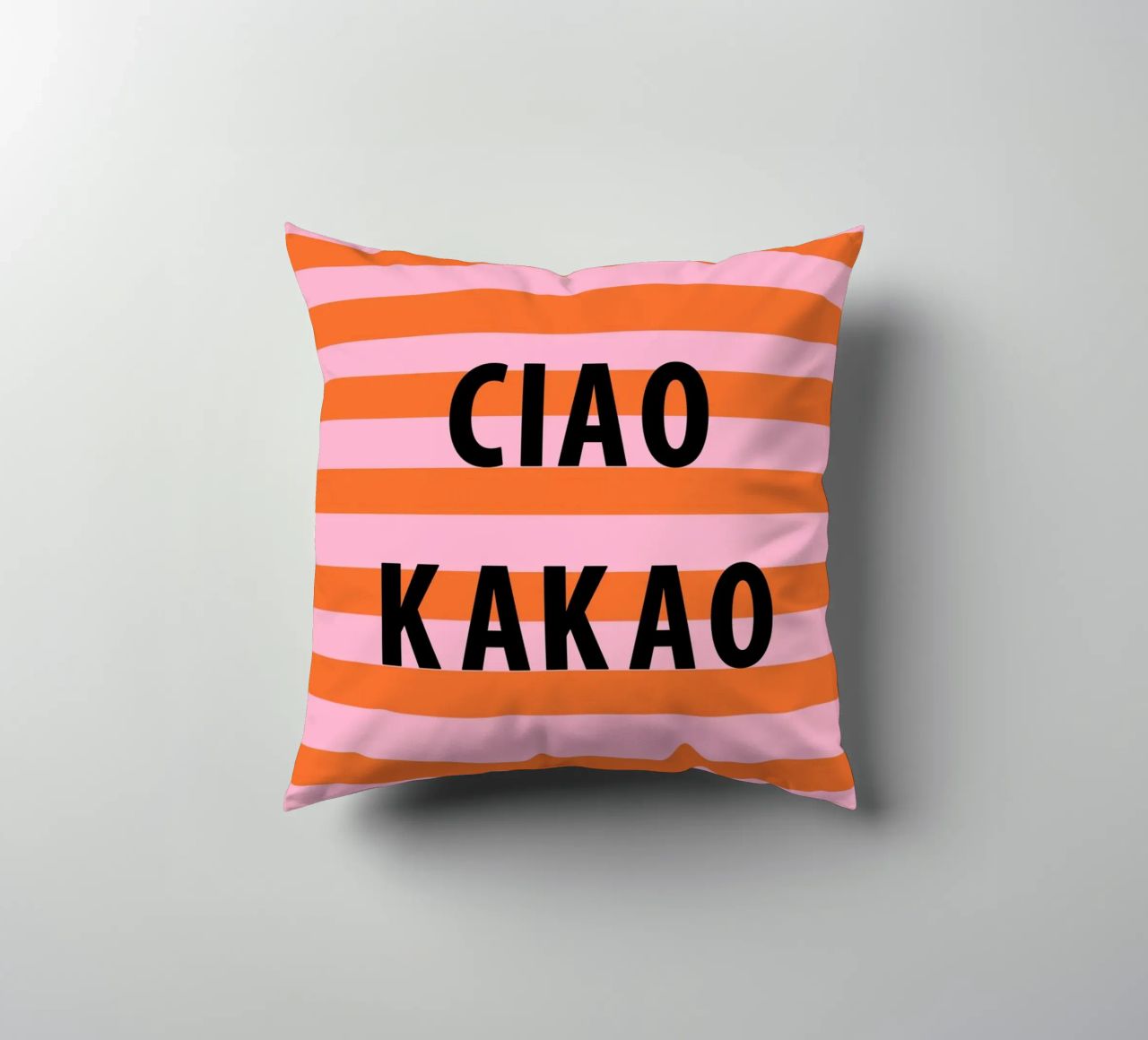 Ciao e cacao cuscino da Carinaprint