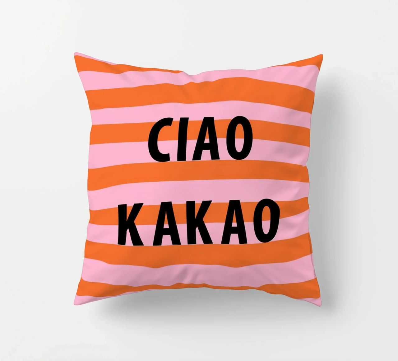 Ciao e cacao cuscino da Carinaprint