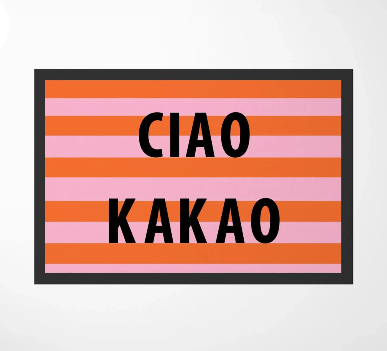 Ciao e cacao zerbino da Carinaprint