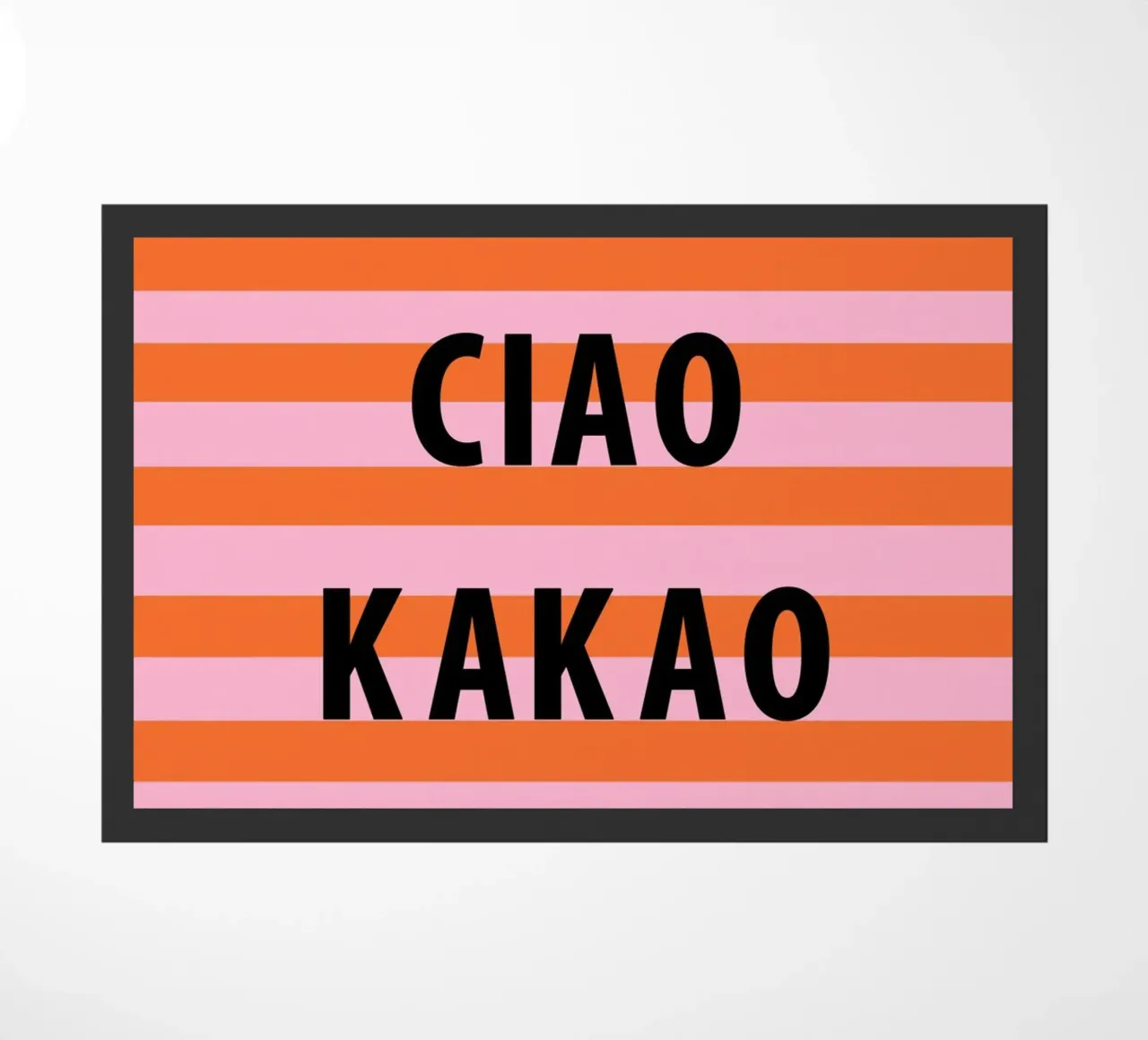 Ciao e cacao zerbino da Carinaprint