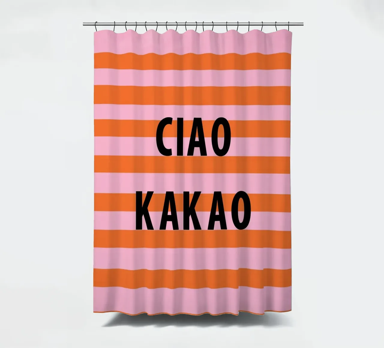 Ciao e cacao tenda da doccia da Carinaprint