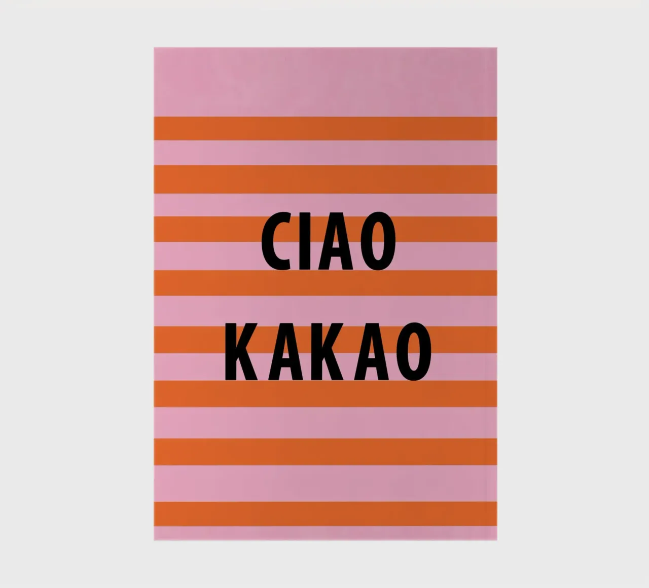 Ciao and cocoa notebook by Carinaprint
