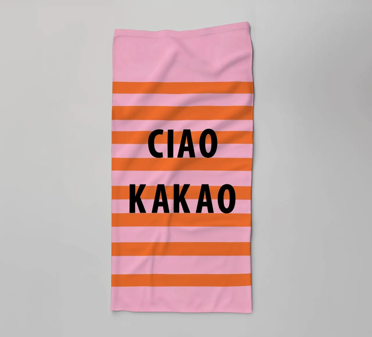 Ciao y cacao toalla de baño de Carinaprint